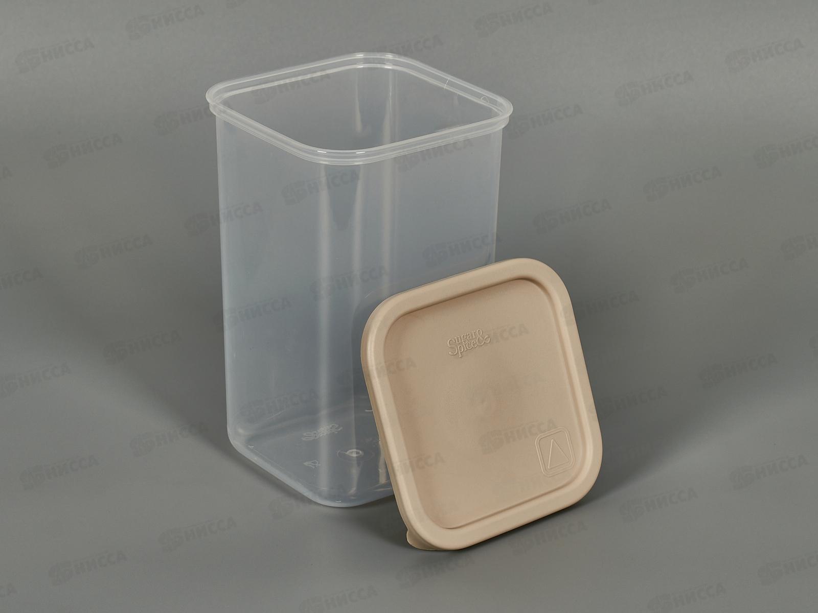 Банка 1,2л д/сыпучих продуктов Sugar&Spice латте SE168510005 *9