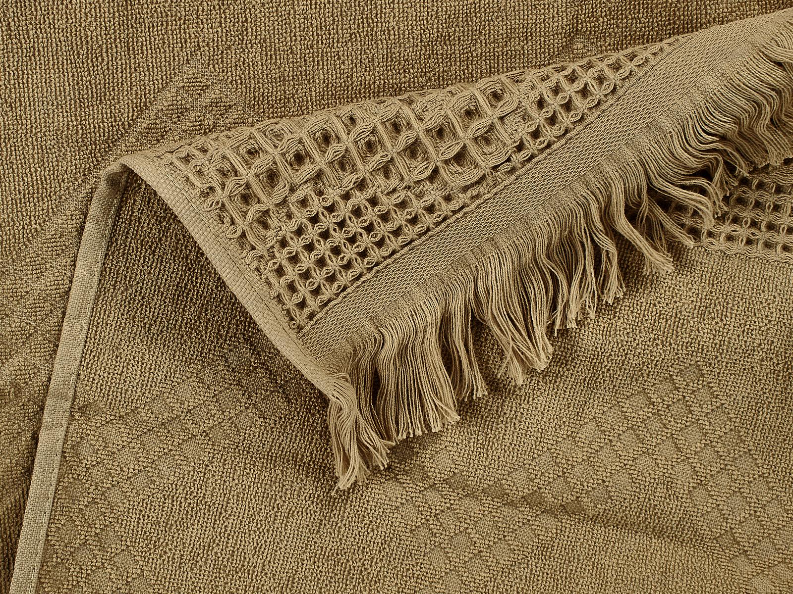 Полотенце махровое 30*60 LuxoR Криспи капучино