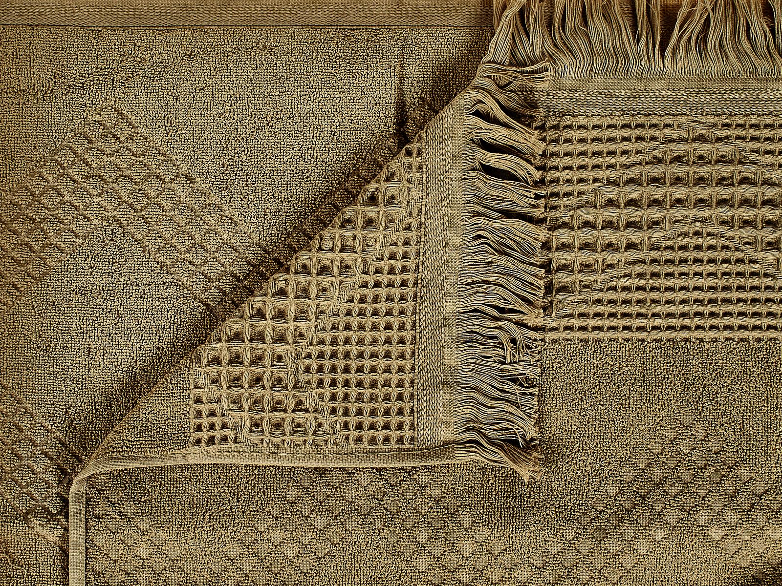 Полотенце махровое 50*90 LuxoR Криспи капучино