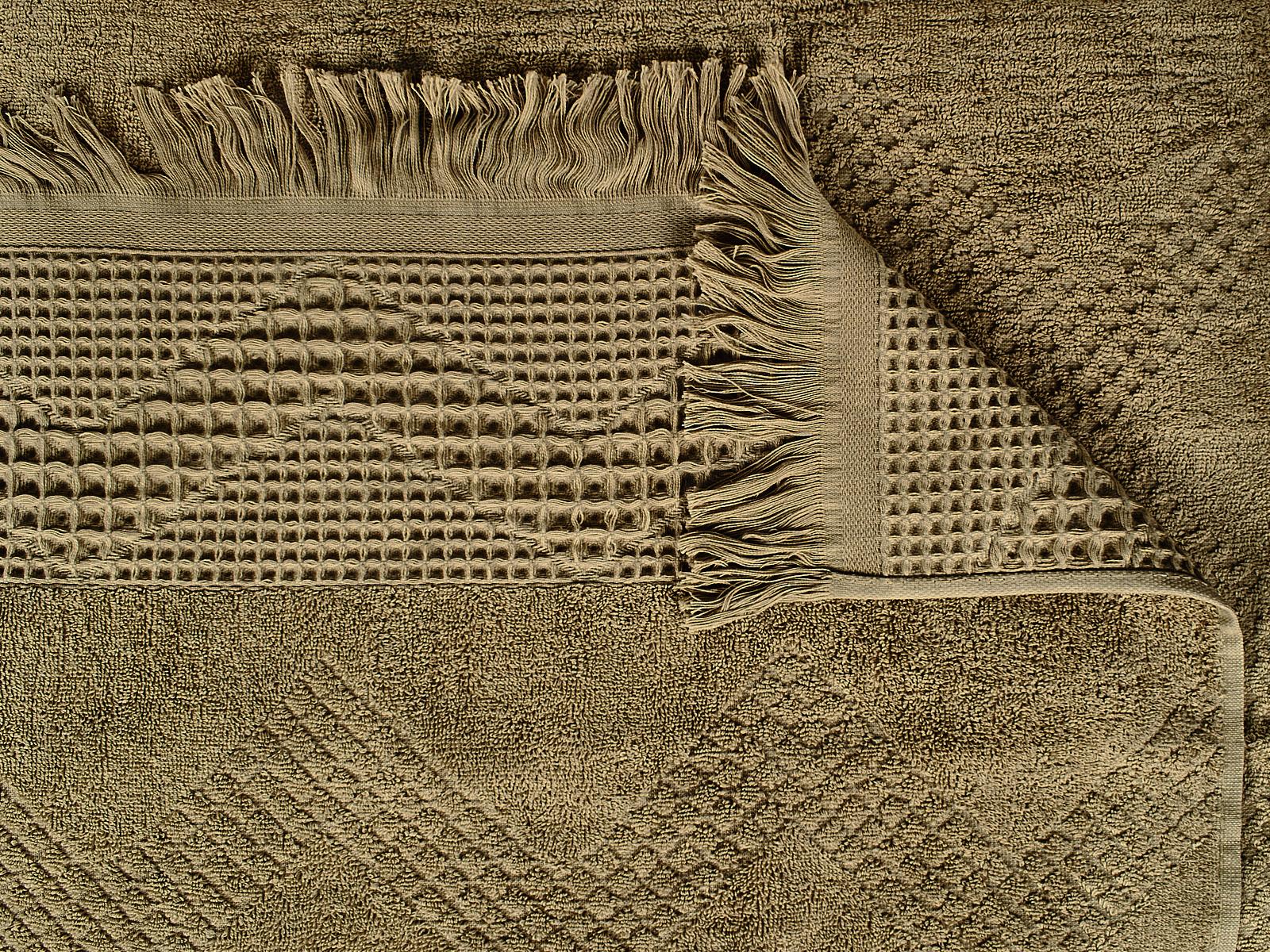 Полотенце махровое 70*130 LuxoR Криспи капучино