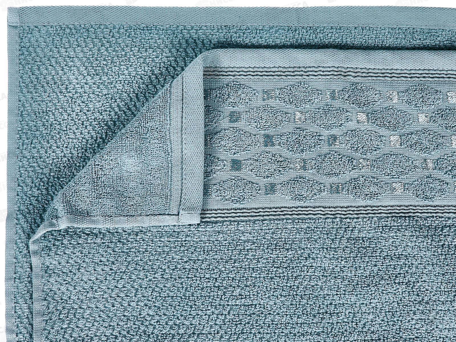 Полотенце махровое 50*90 LuxoR Латис серо-голубой