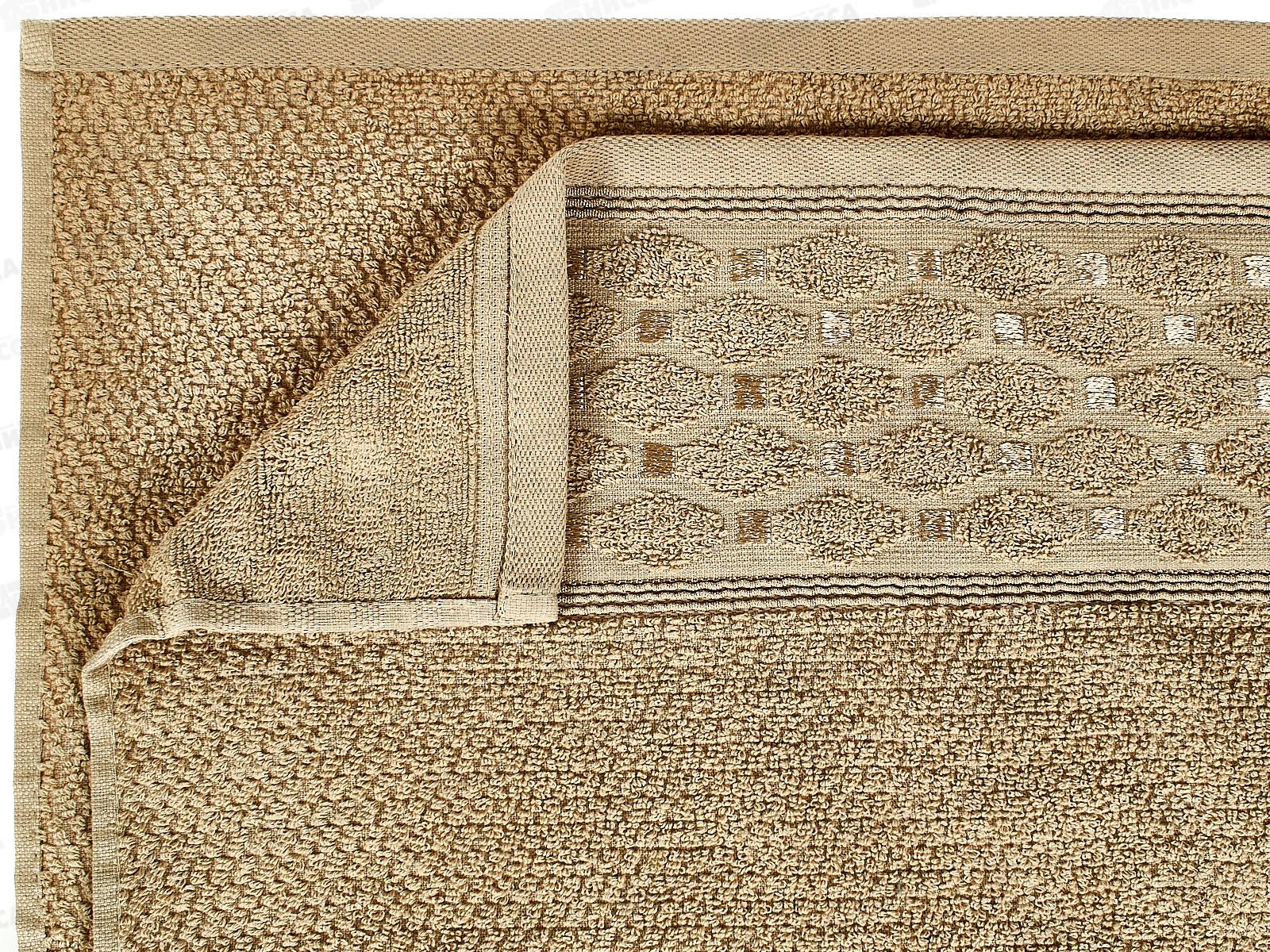 Полотенце махровое 70*130 LuxoR Латис бежевый