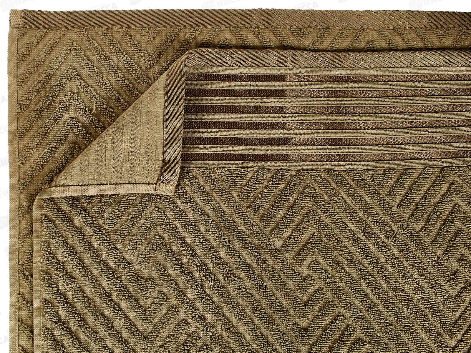 Полотенце махровое 70*130 LuxoR Модерн капучино