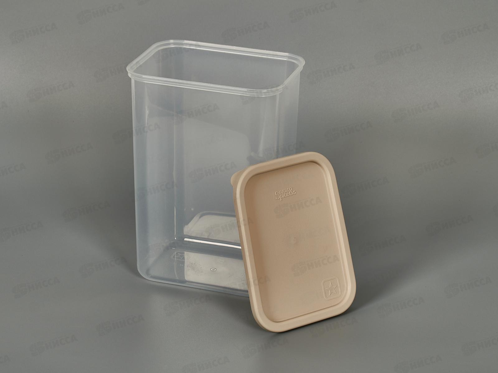 Банка 2л д/сыпучих продуктов Sugar&Spice латте SE168310005 *8