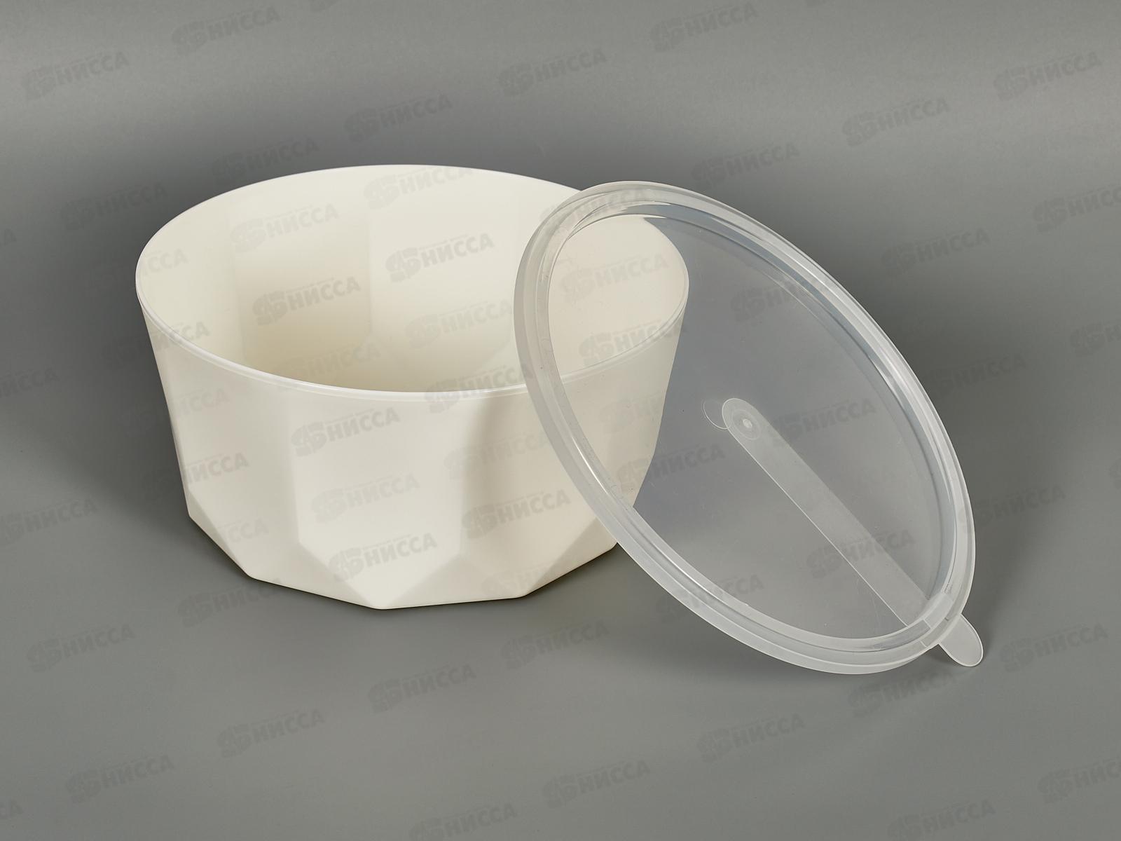 Салатник &quotPlast Team&quot 3,1л с/к молочный туман РТ171410048 *15