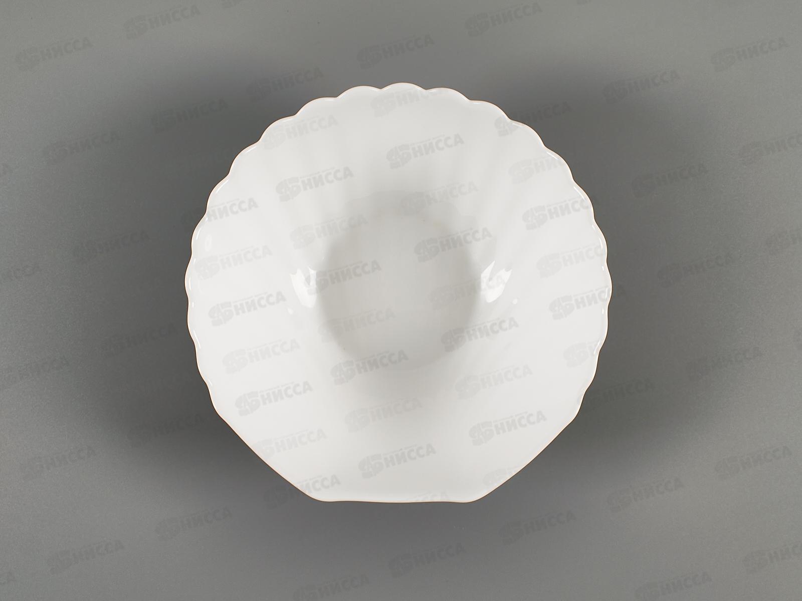 Салатник круглый d-15см белье Ракушка 10б-ср6 *6/72