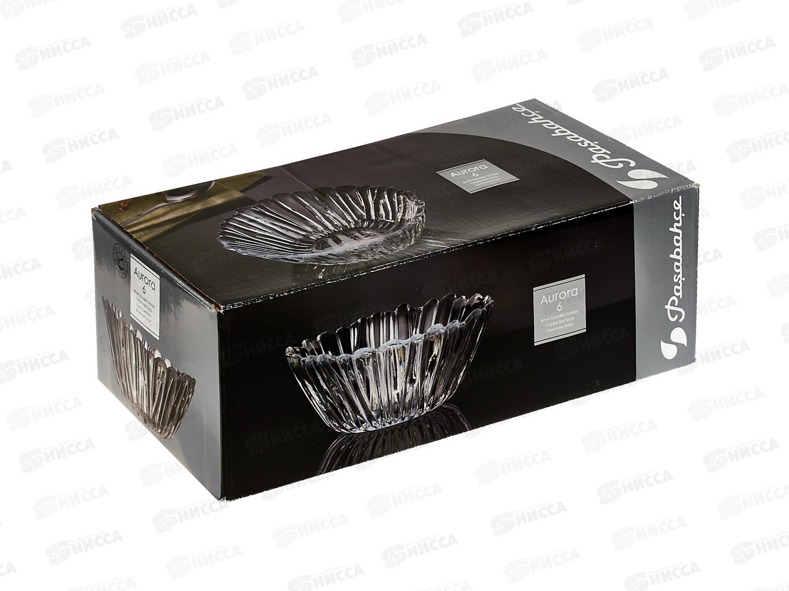 Набор салатников Аврора 6шт 140мм из упроч.стекла 10601