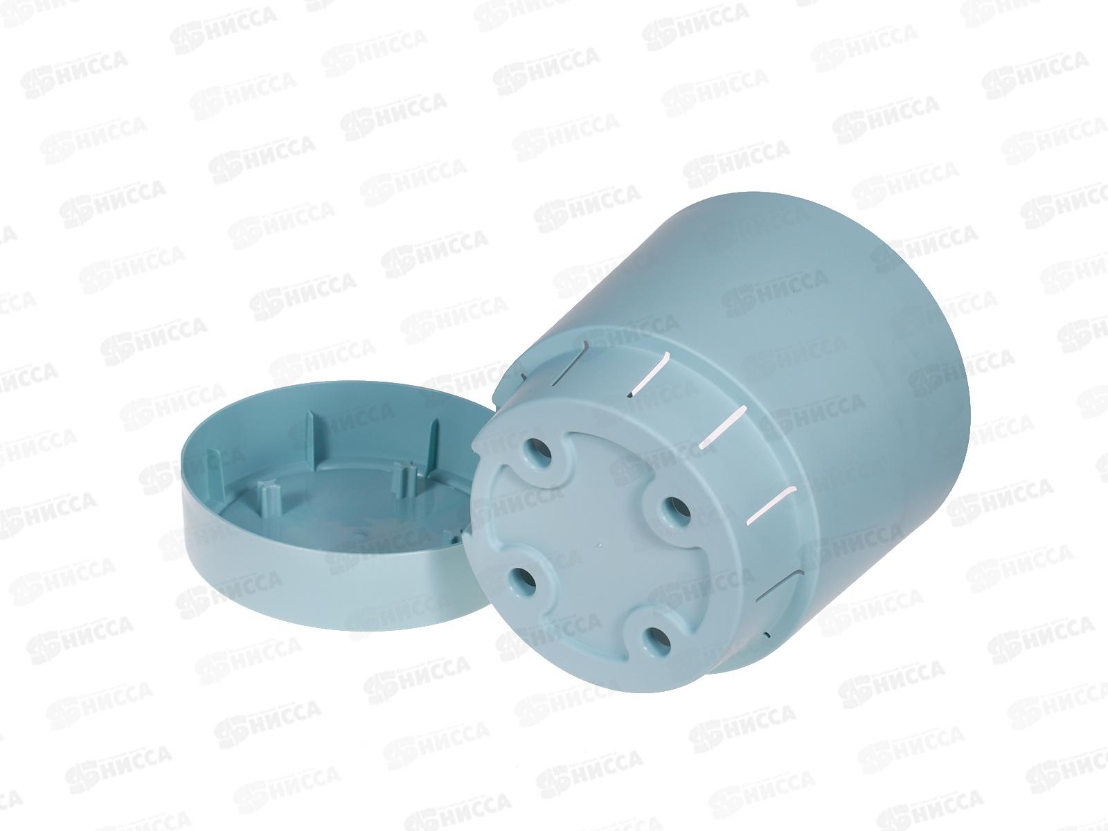 Горшок для цветов Гранд 3л Мята с поддоном, D17  *9