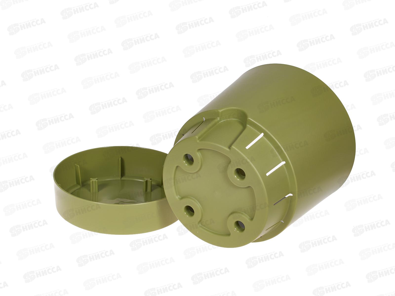 Горшок д/цветов Гранд 3л Папоротник с поддоном, D17  *9