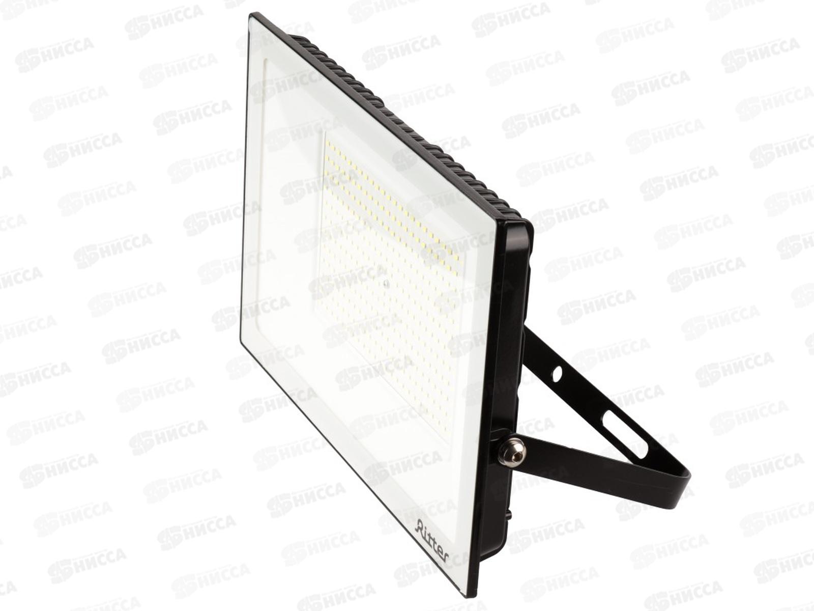 Прожектор светодиодный Ritter PROFI, 230В, 200Вт, 6500К, 20000Лм, IP65, черный, 53412