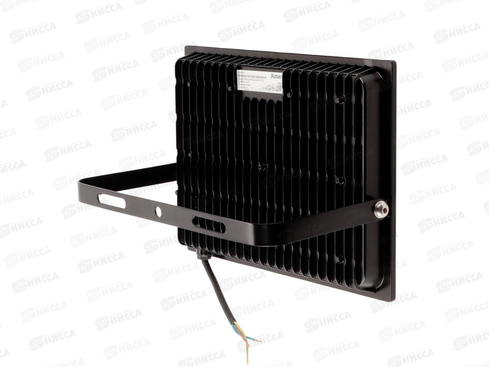 Прожектор светодиодный Ritter PROFI, 230В, 200Вт, 6500К, 20000Лм, IP65, черный, 53412