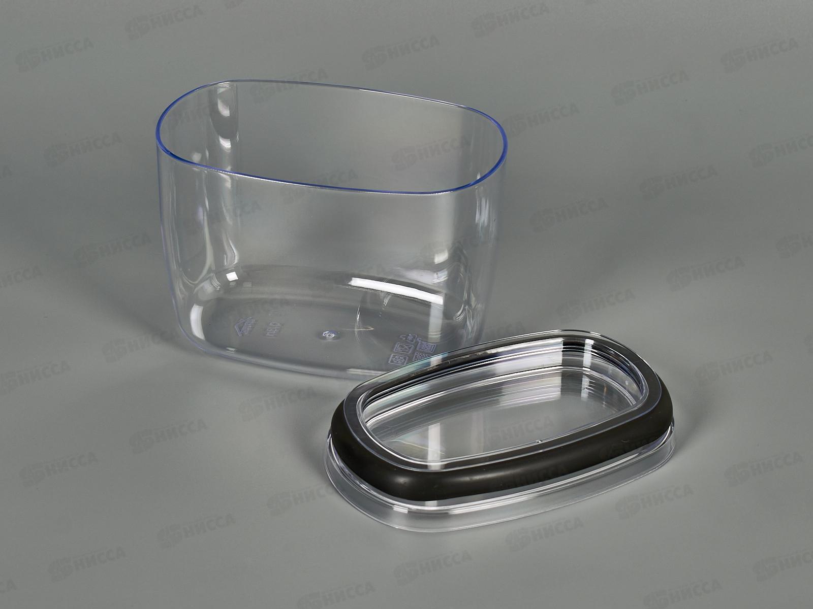 Емкость д/прод. &quotШайн&quot 0,8л Графитовый М1300 *9