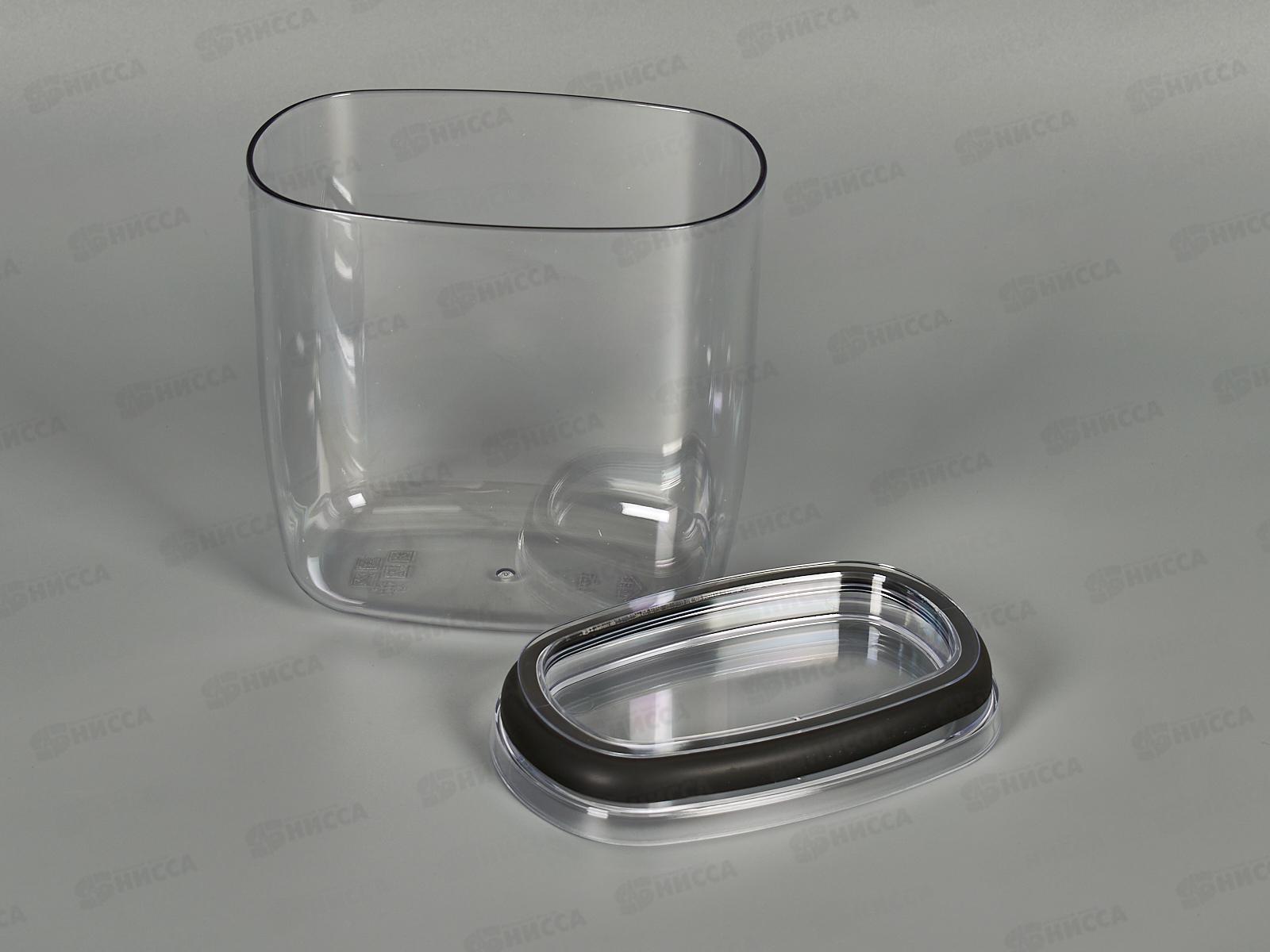 Емкость д/прод. &quotШайн&quot 1,2л Графитовый М1301 *8