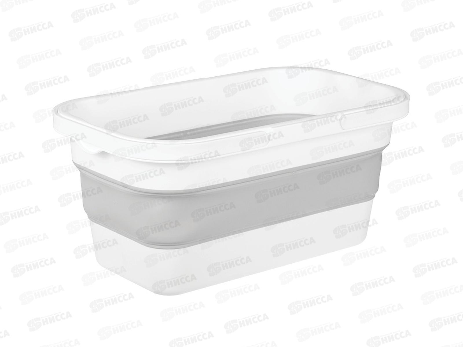 Ведро 16л ФЛЕКС прямоуг складное Смоки М2427 *5