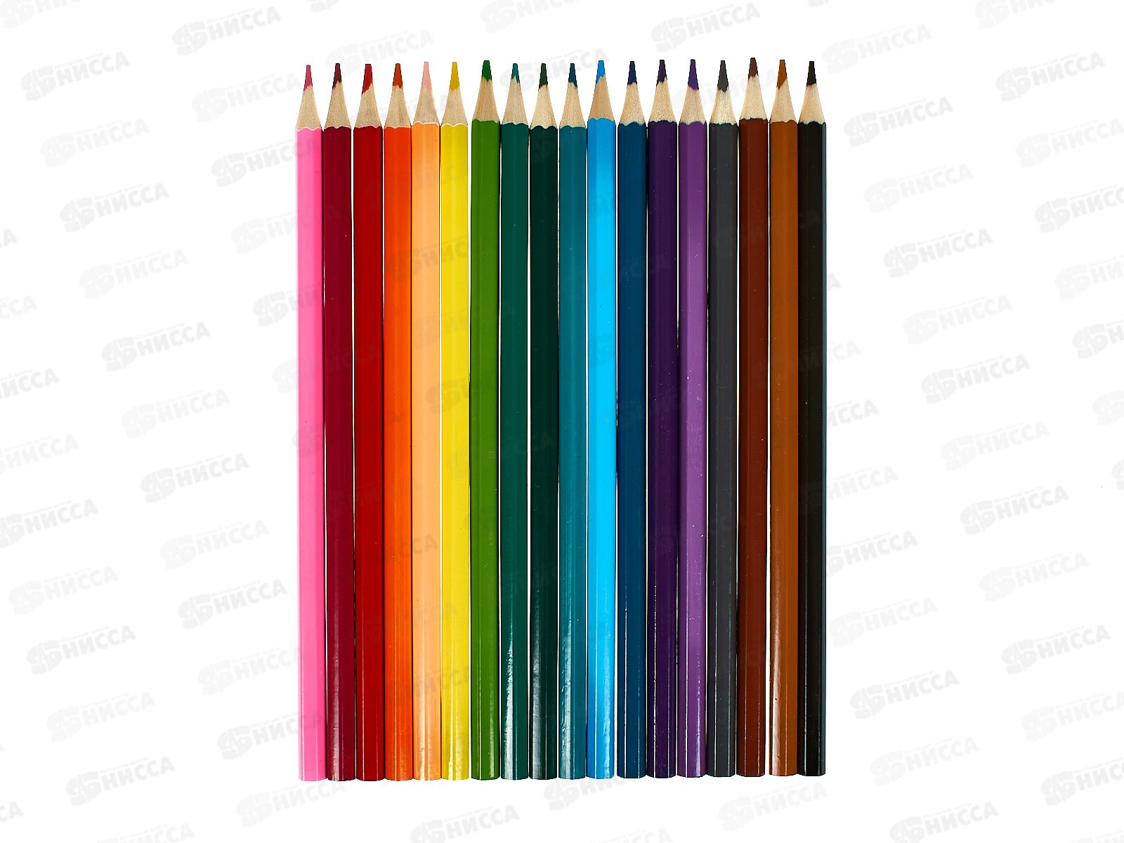 Карандаши 18цв Hatber Плюшевые панды &quotECO&quot 087798 *8