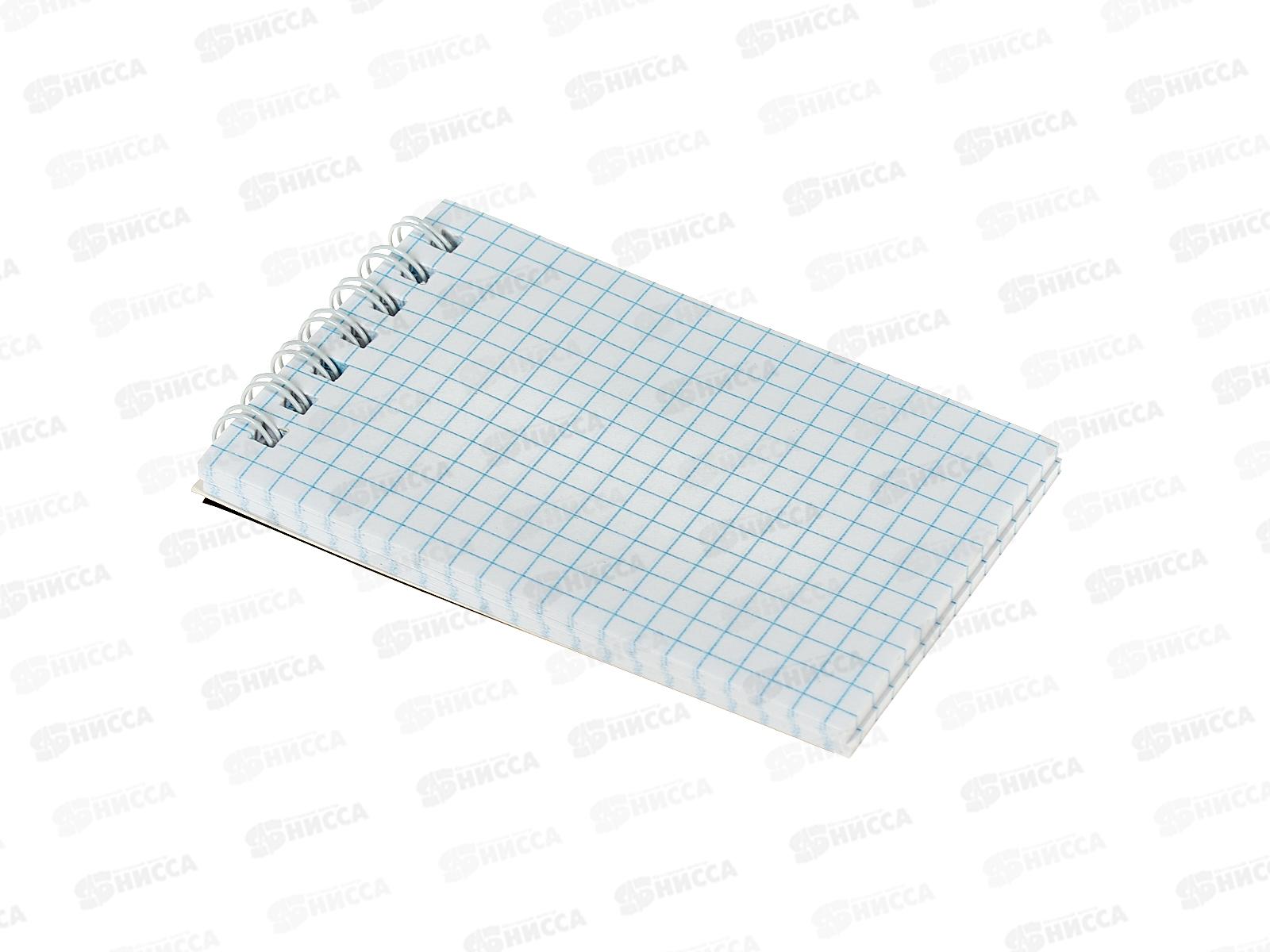 Блокнот 60л ЭКСМО А7 Котик, гребень, клетка БСК740355