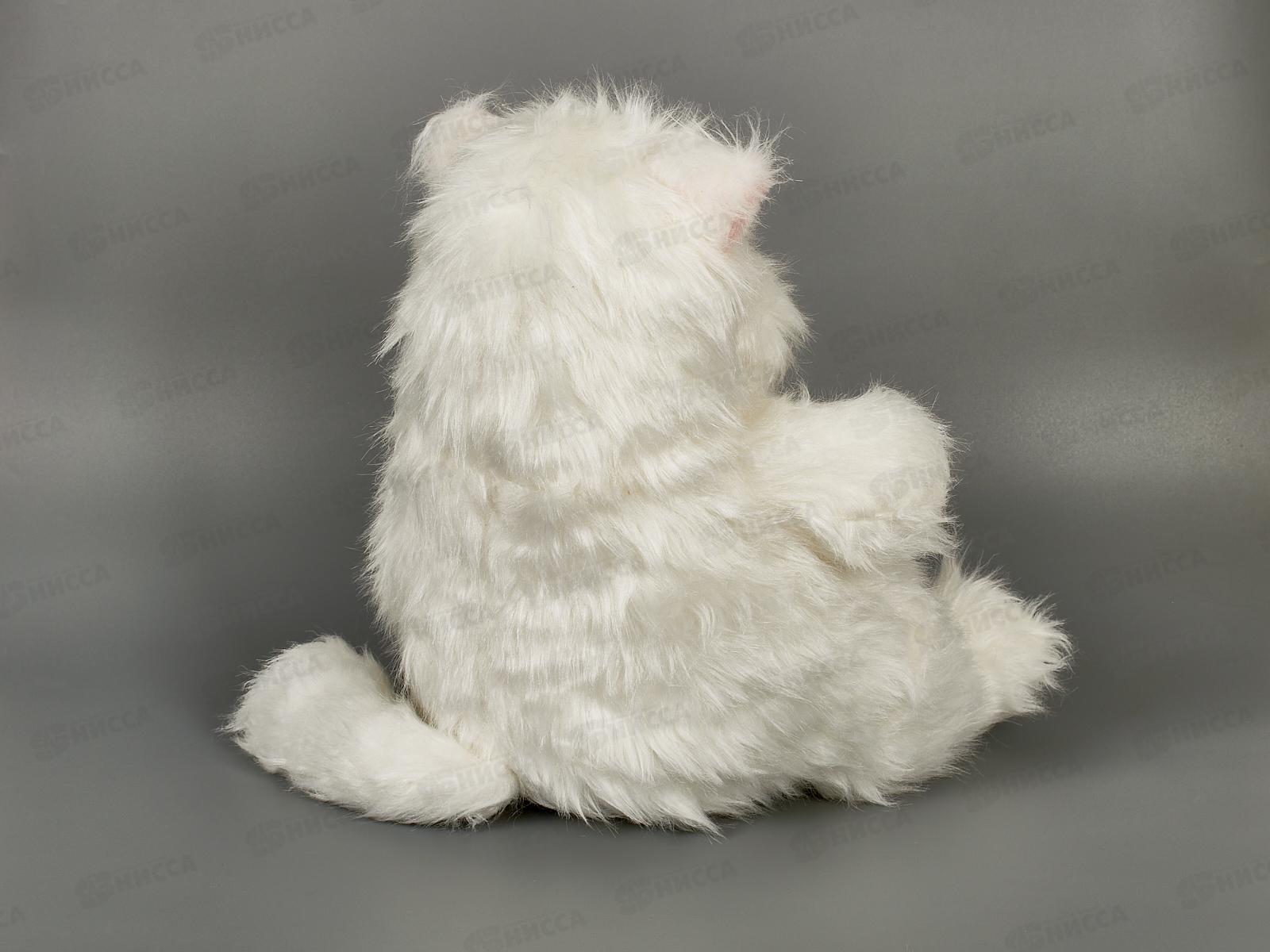 Пушистая кошечка, цвет: белый, 30х20х40см, 23111139002-2   АТМ
