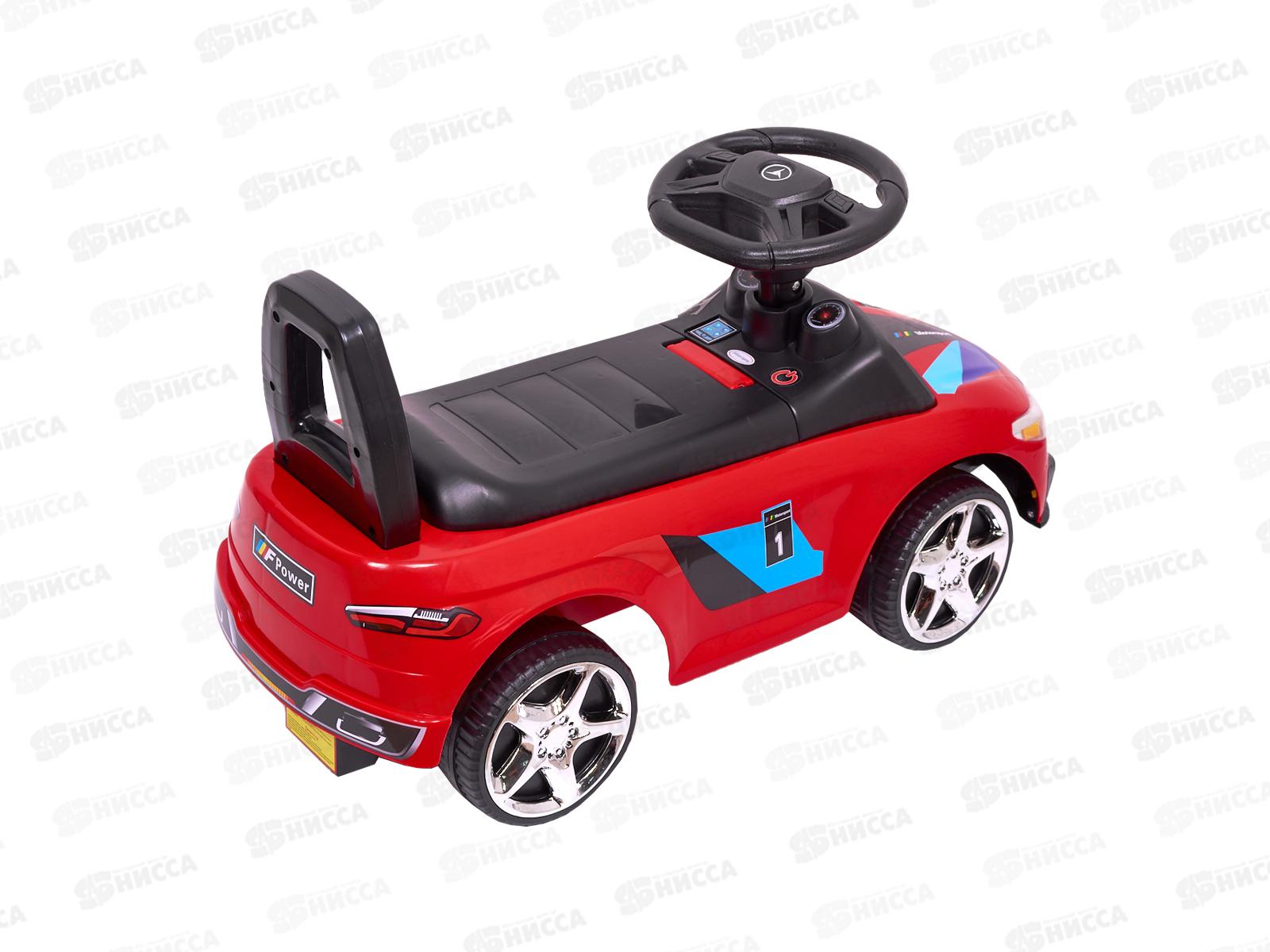 Каталка-толокар №908 свет, звук, коробка 68*29*38
