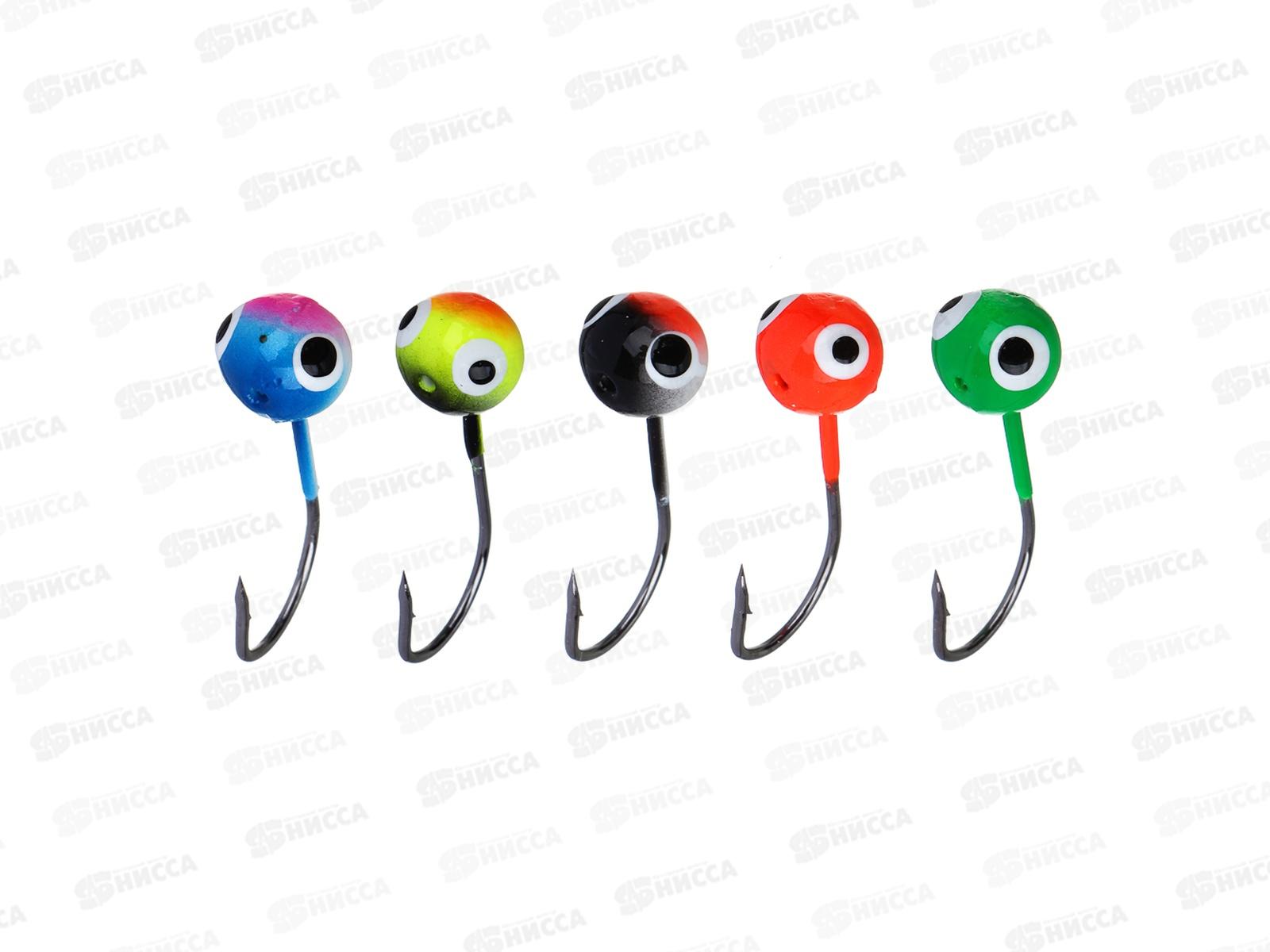 Мормышки AZOR &quotШар&quot зимняя 5 видов 125-109 г