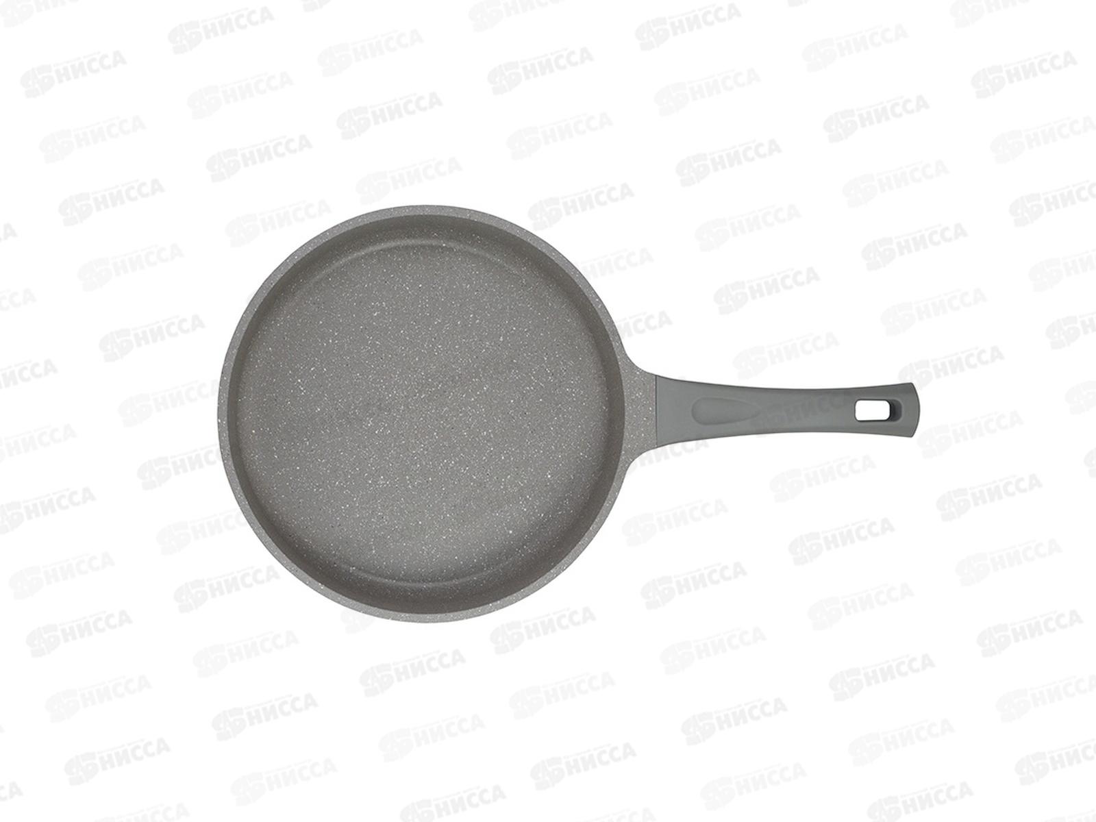 Сковорода Stella cappuccino 280мм с ручкой АП сск280а