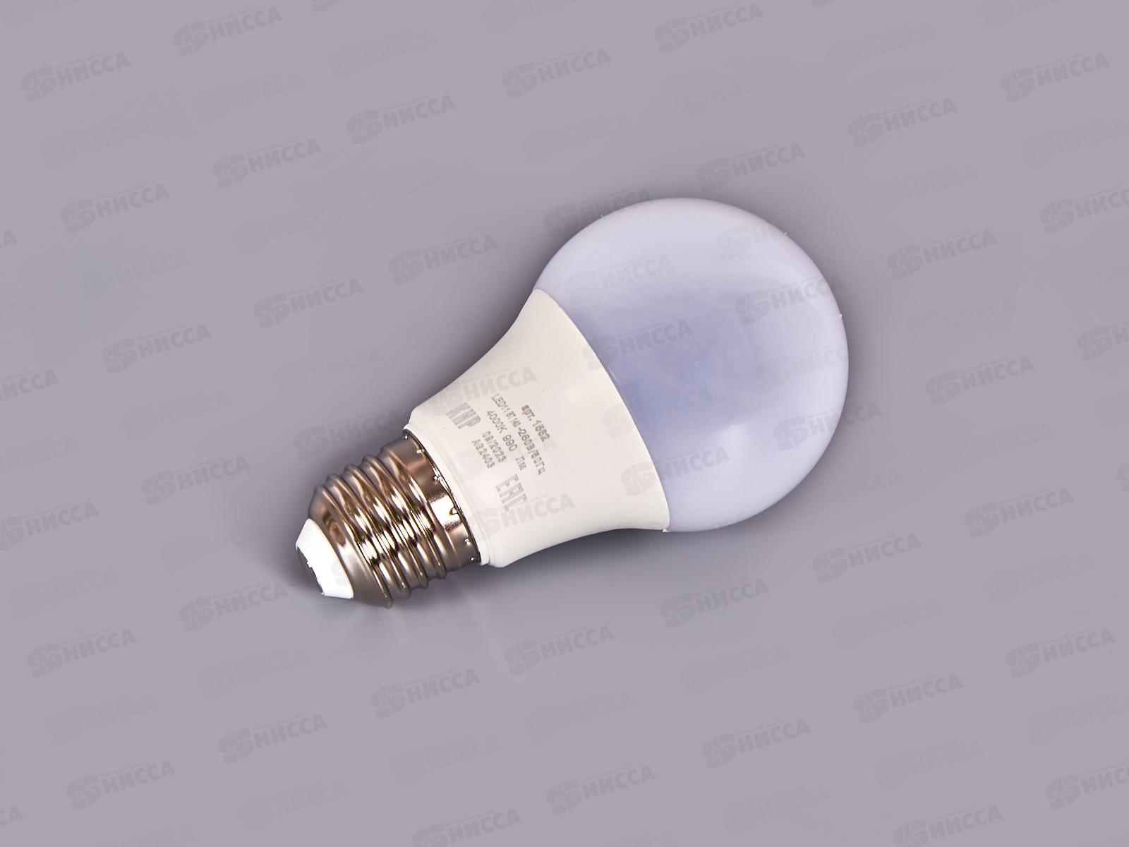 Лампа светодиодная IONICH  E27 LED-SMD2835-А-60-11ВТ-990Лм-230В 4000К,1562*50