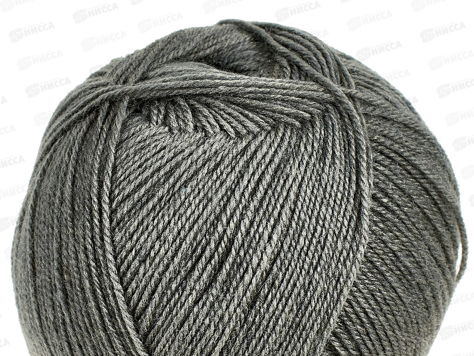 Пряжа Кроссбред Бразилии Светло-моренго шерсть/акрил 100гр 500м 393