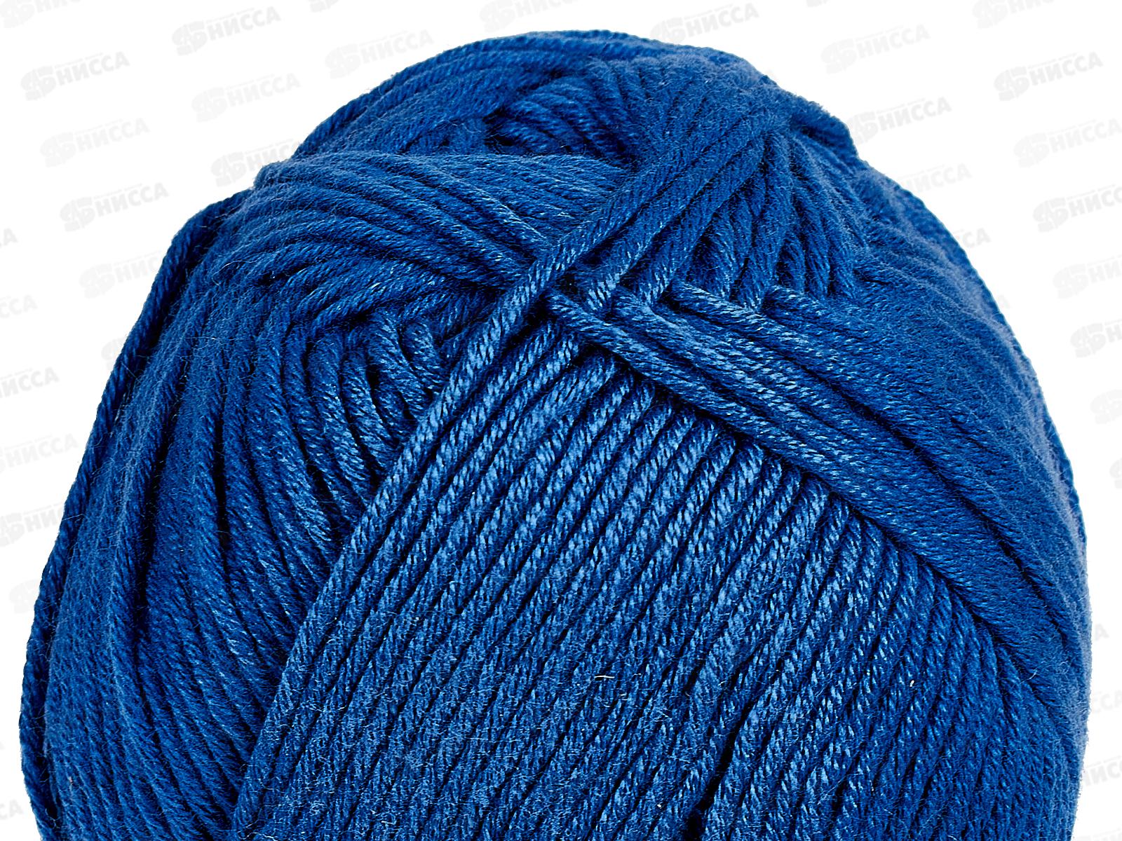 Пряжа Лаконичная Василек 26 хл/акр 100гр 212м
