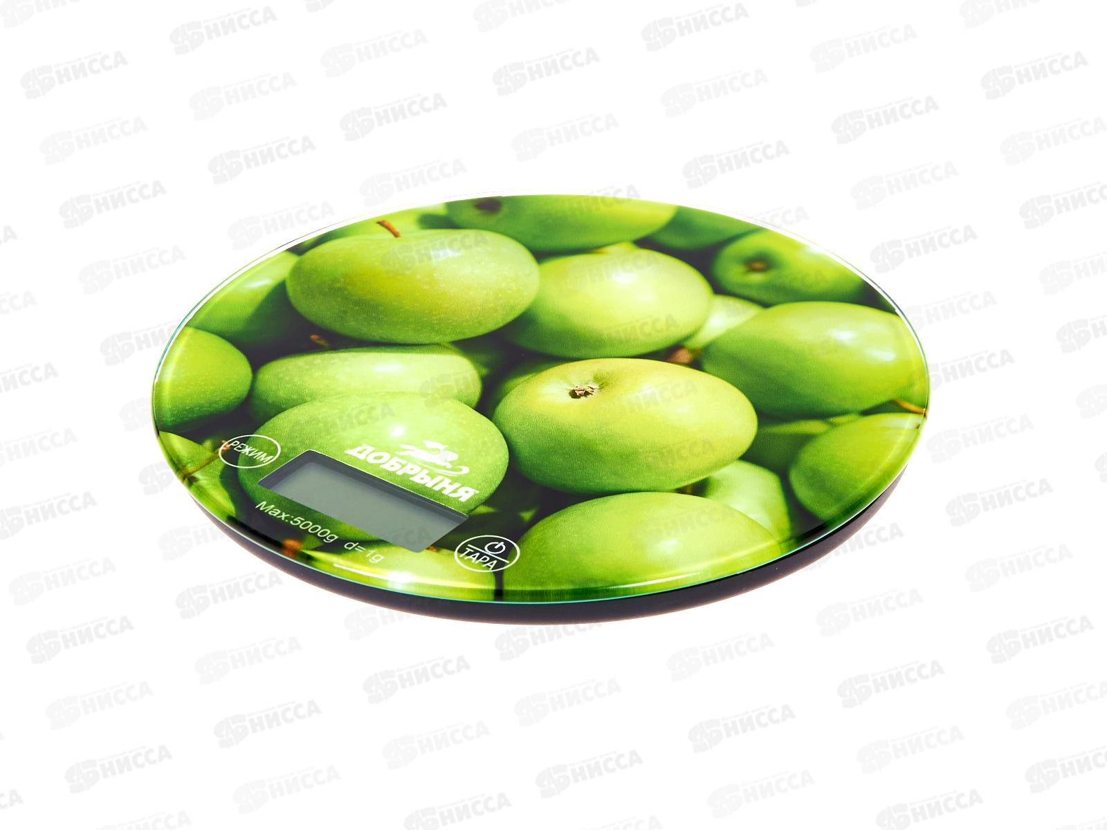 Весы кухонные DO-3012B 5кг Яблоки Добрыня