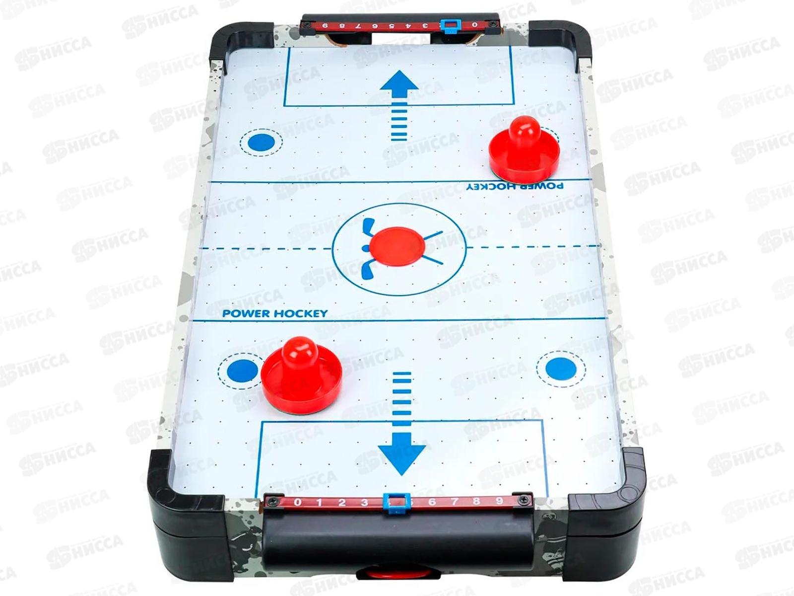 Аэрохоккей &quotЧемпион 2&quot (55х30,8х7,5см) 2075103 в коробке