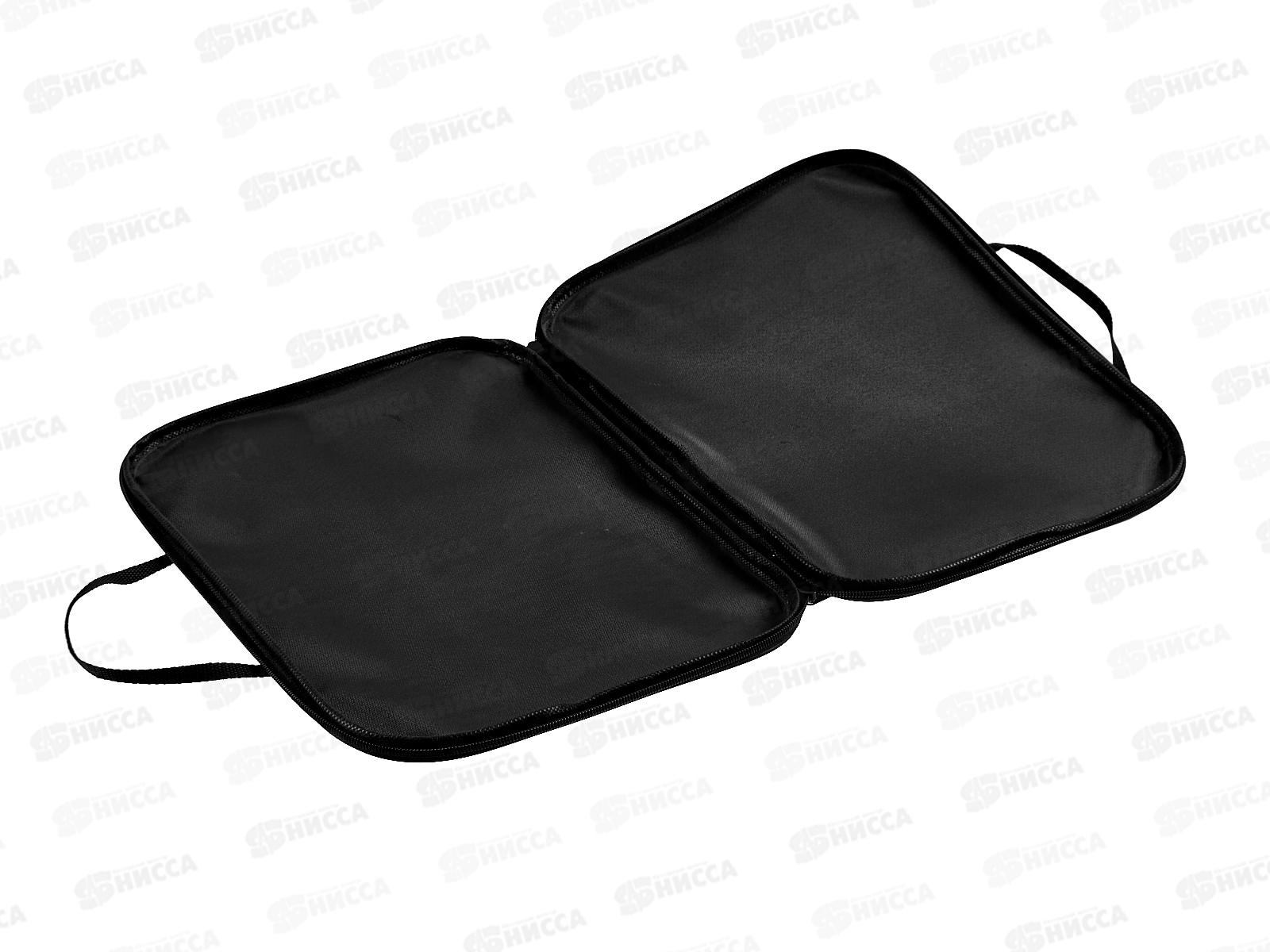 Папка-планшет BEIFA А4, с ручками черная ткань полиэстер  А4-099 *5