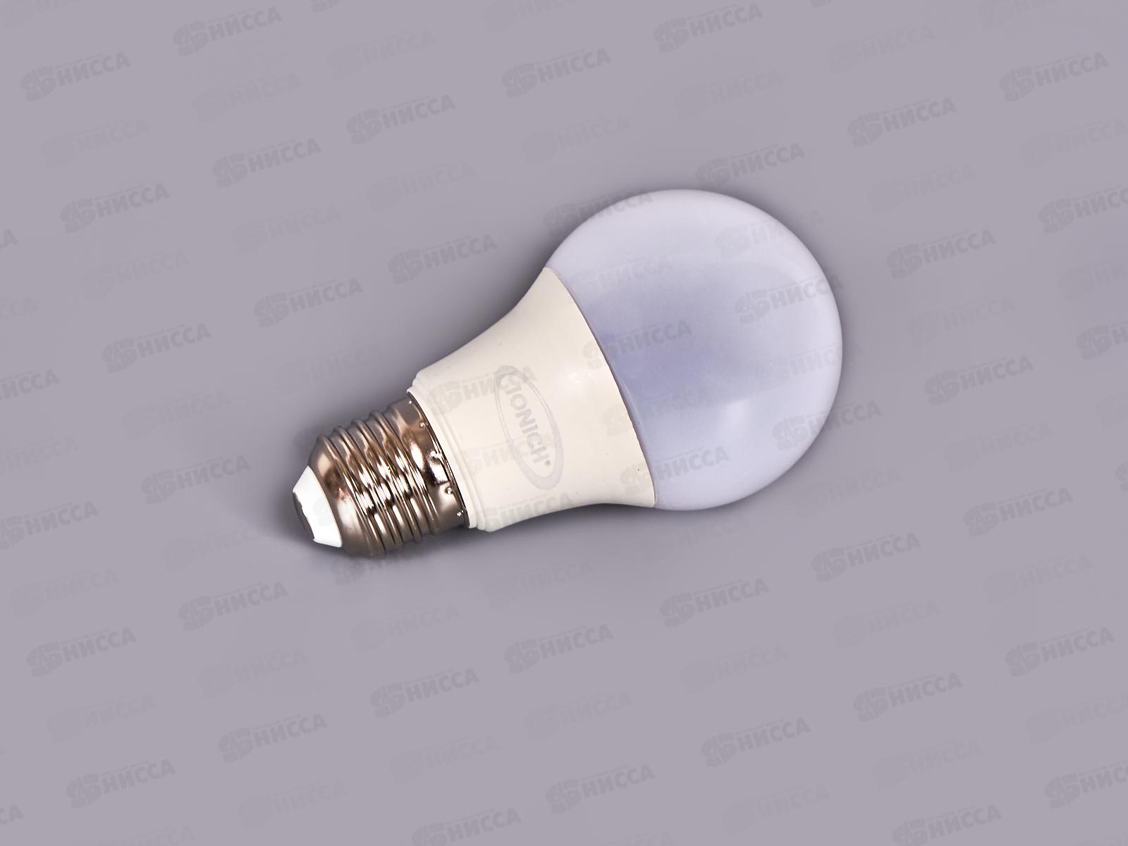 Лампа светодиодная IONICH E27 LED-SMD2835-А60-11ВТ-990Лм-230В 2700К,1614*50