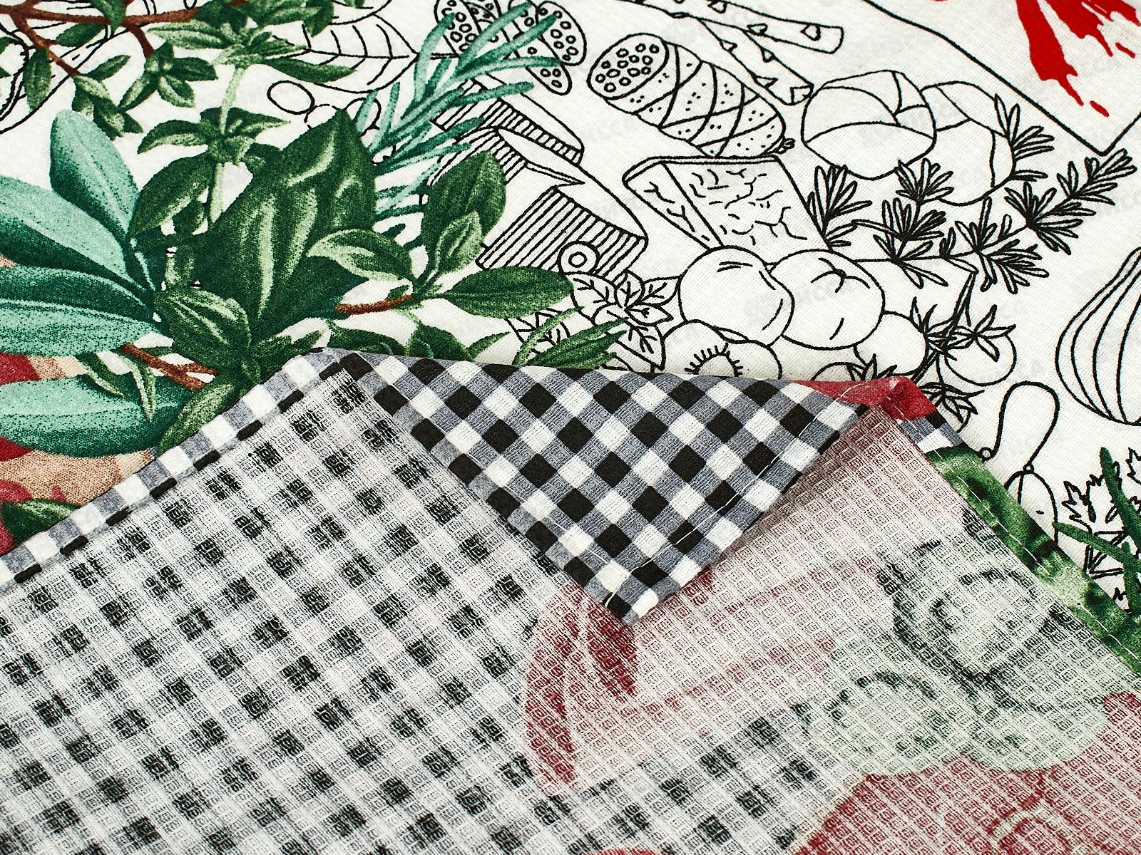 Полотенце вафельное 60*45 Барбекю, в ассортименте