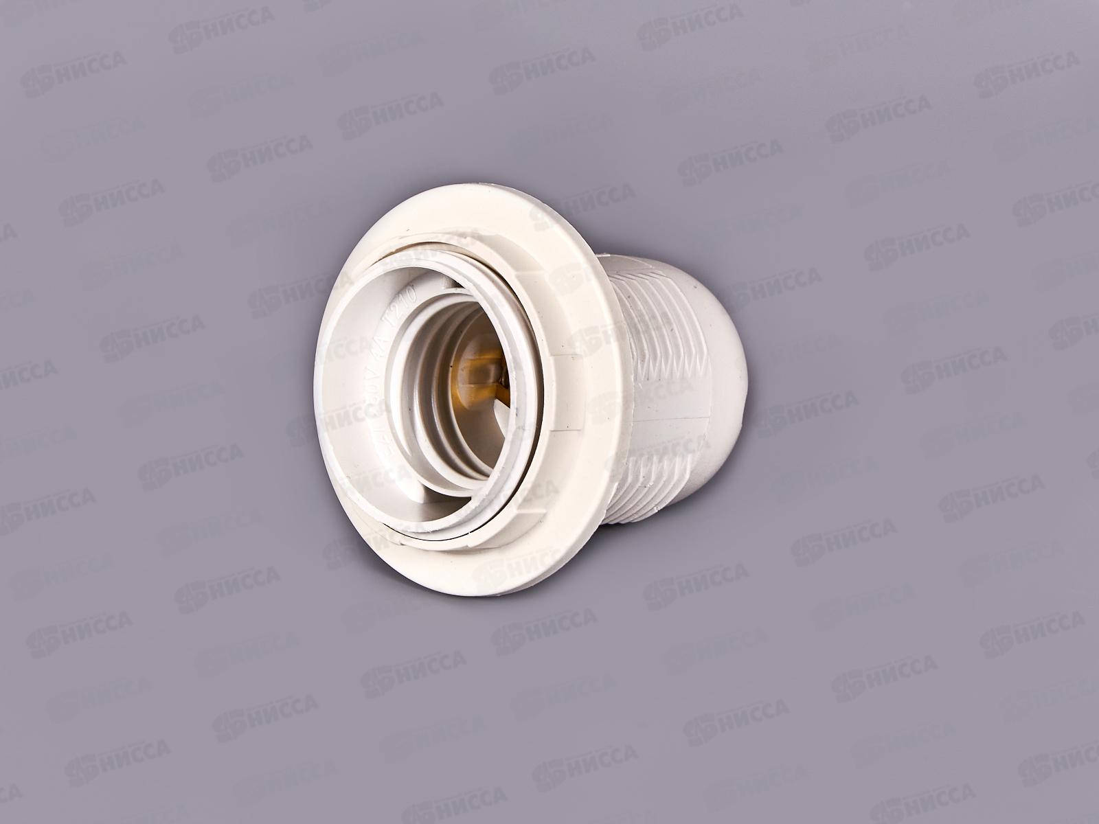 Патрон UNIVersal E27,люстровый термопластик 4А, 250В, инд. упак., 7941418