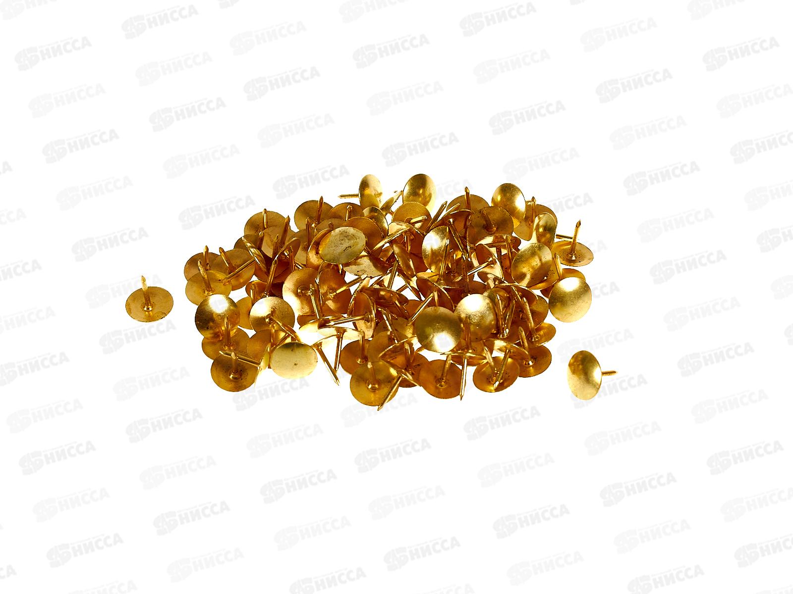 Кнопки  AlingarI гвоздики 100шт, омедненные AL10517 *100