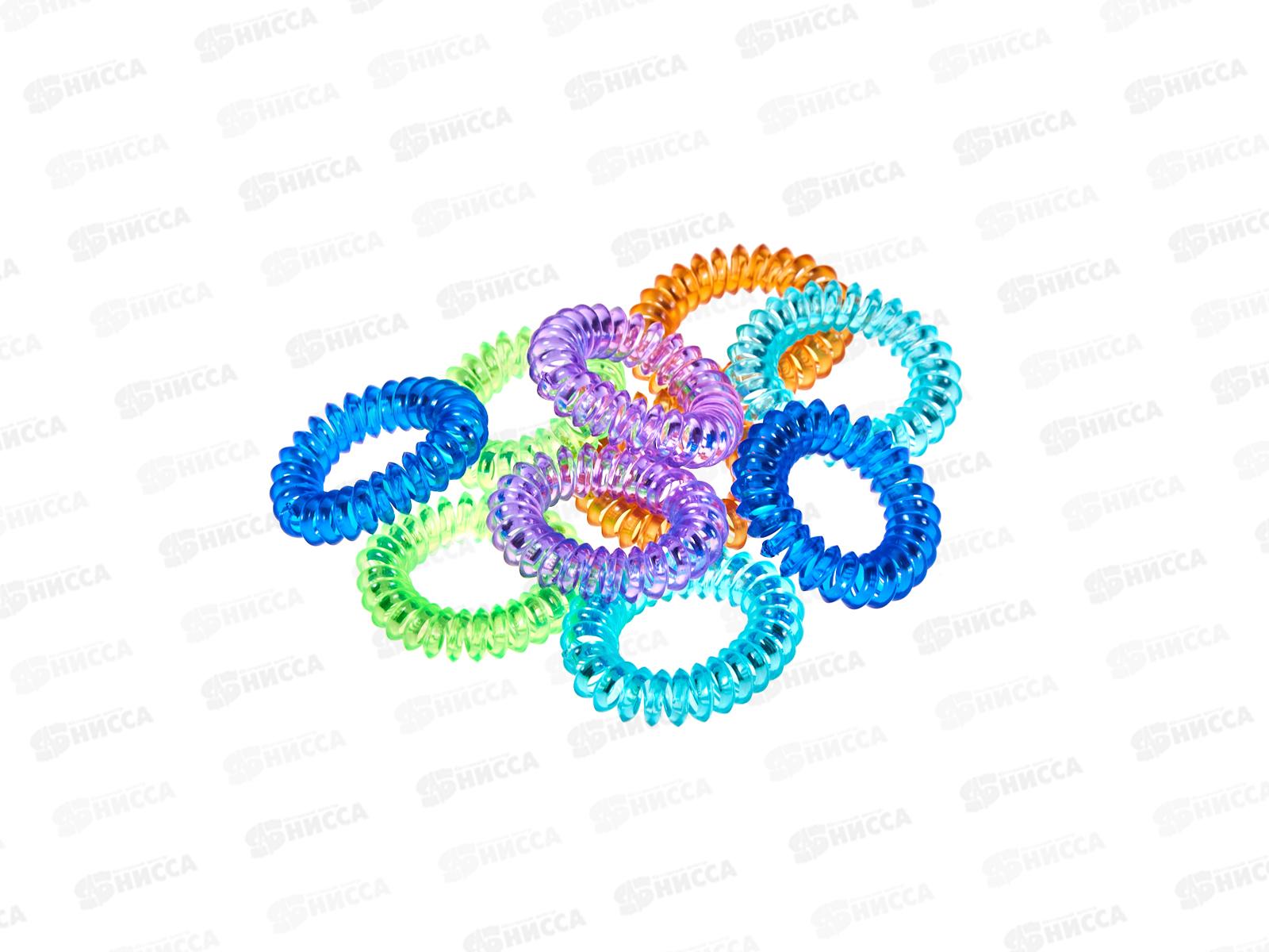 Резинка д/волос 30мм силикон &quotПружинка&quot №10283 (уп 10шт)