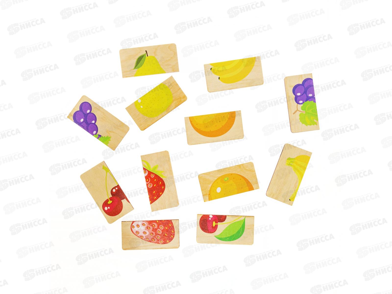 Игра развивающая деревянная &quotФрукты, ягоды&quot 00737