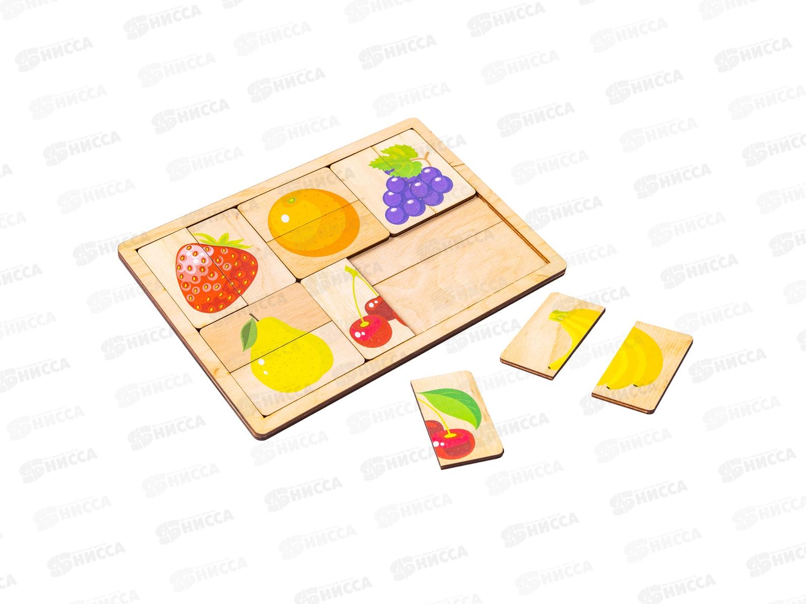Игра развивающая деревянная &quotФрукты, ягоды&quot 00737