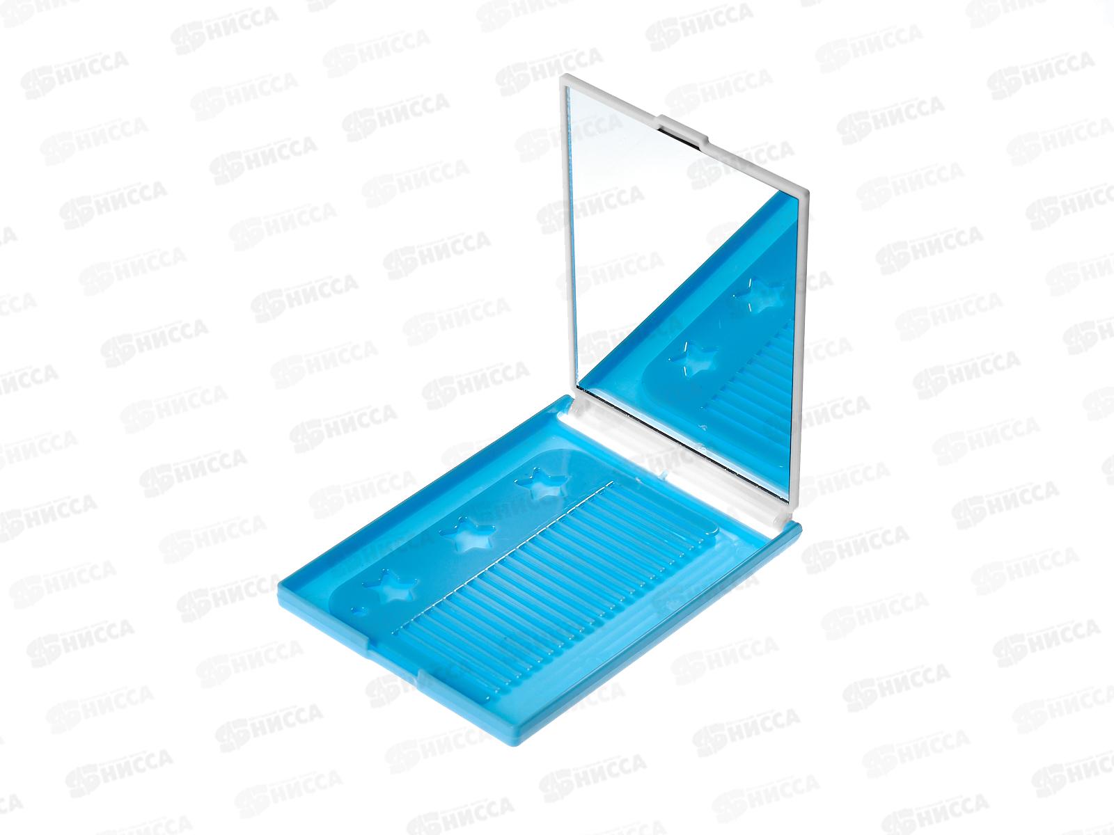 Расческа &quotМИМИШКИ&quot с зеркалом единорог мятный 11см 663--049