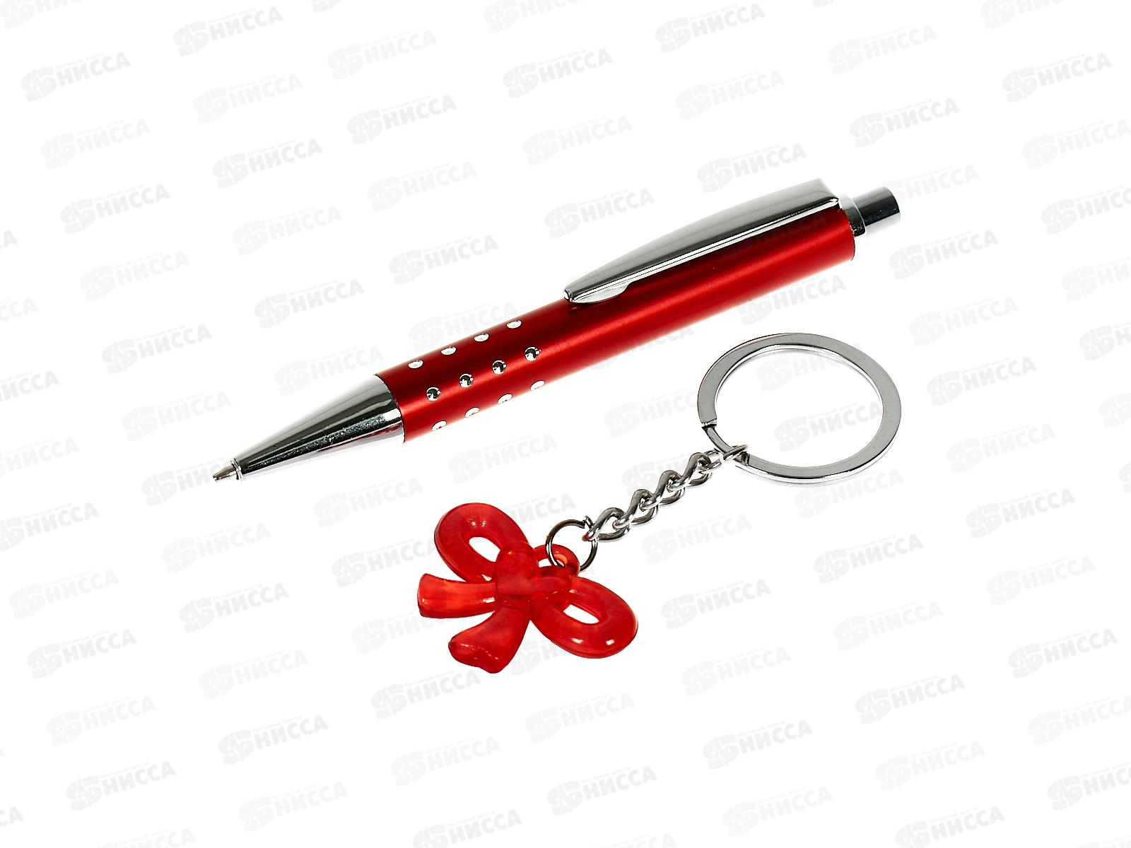 Набор под 2в1 (ручка+брелок бант) микс 4429099