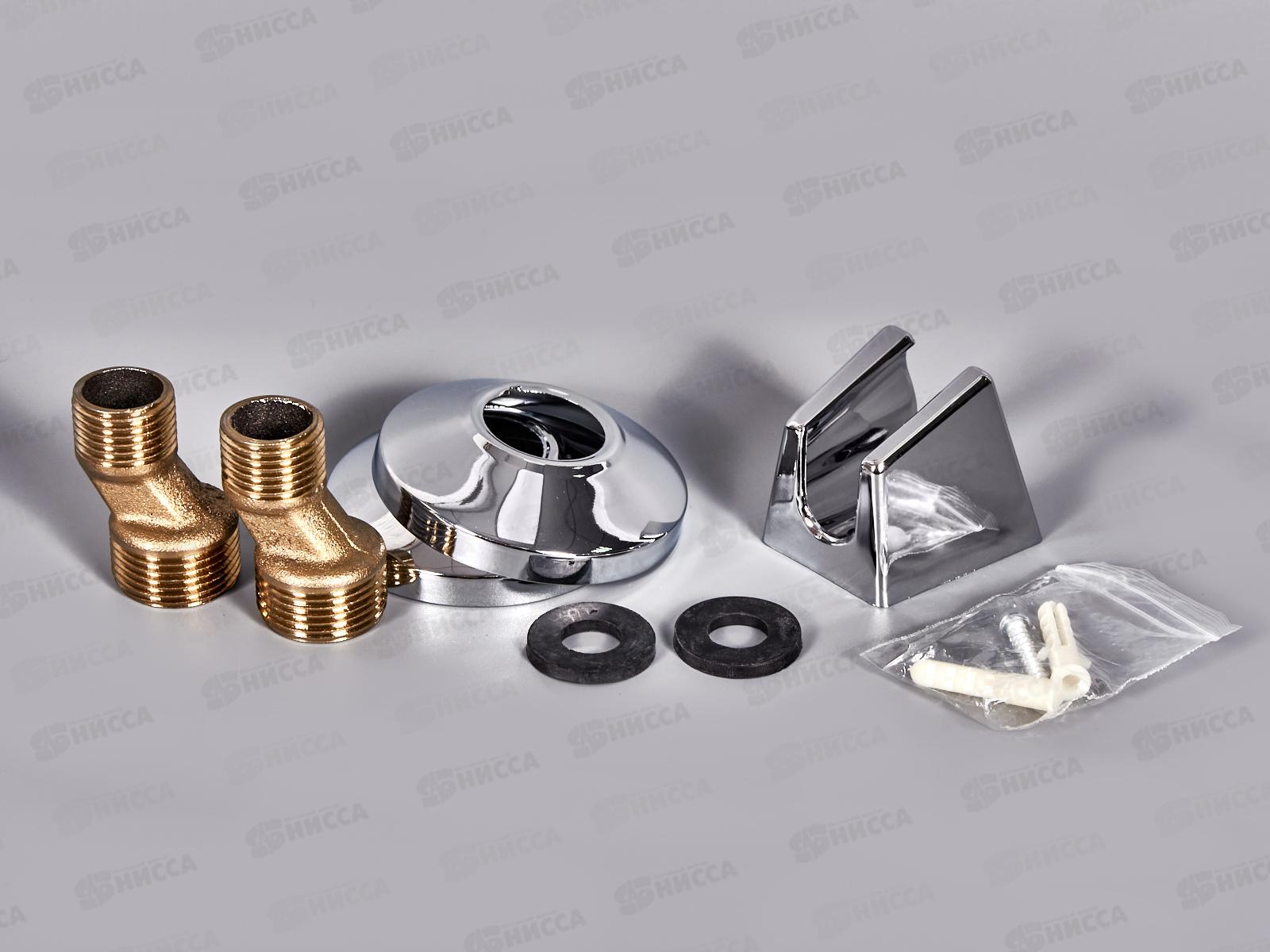 Смеситель для ванны шаровый, длинный излив, переключатель в корпусе, E22028