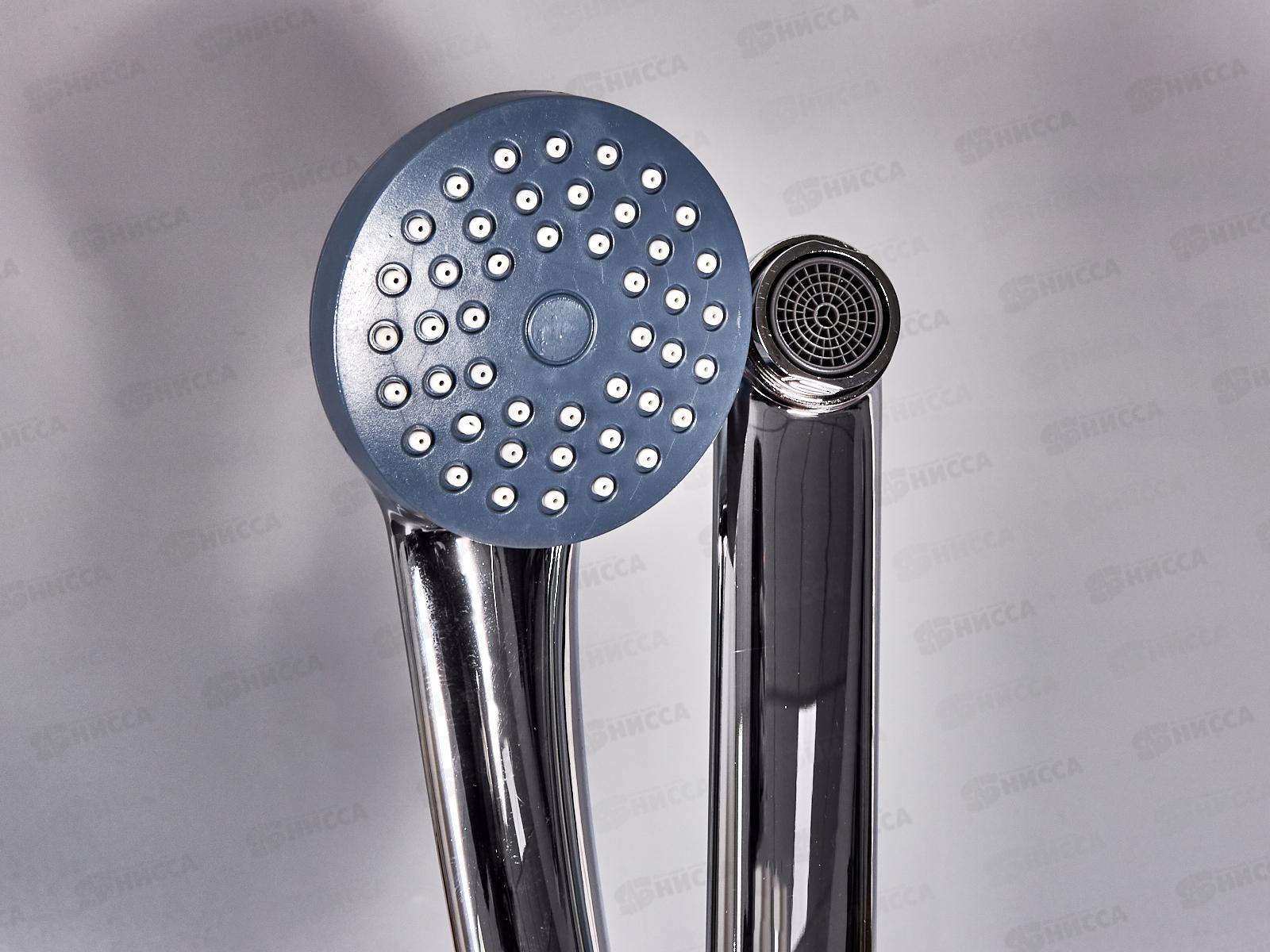 Смеситель для ванны шаровый, длинный излив, переключатель в корпусе, E22028