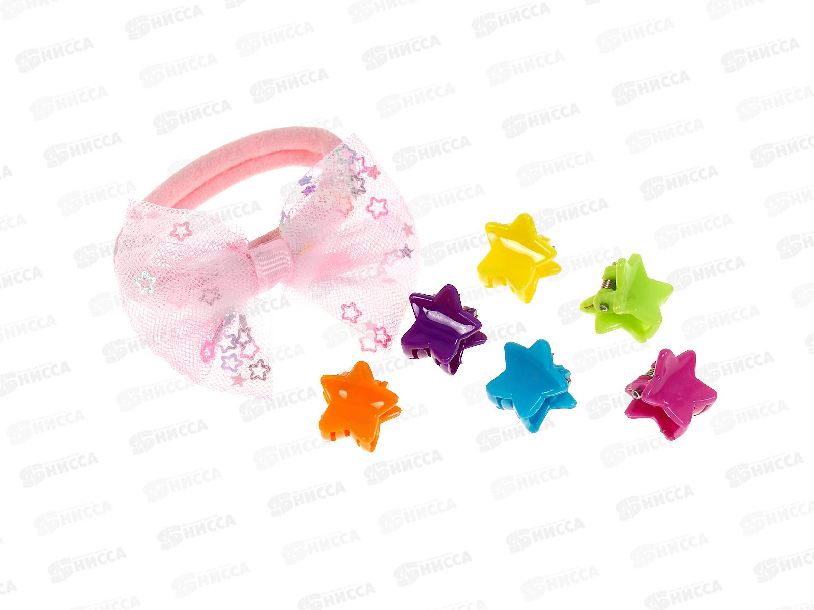 Краб д/волос &quotCollection Boom-Звездочки&quot 6шт 786-595