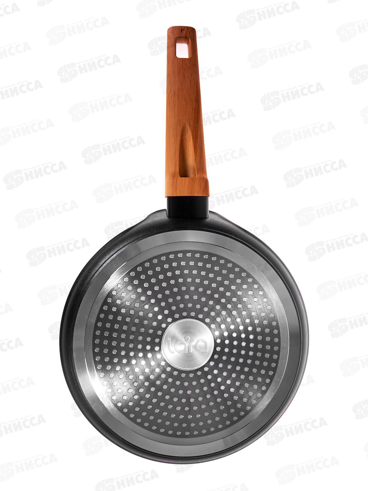 Сковорода LARA Окинава блинная LR01-197-24 24*1,7см индук Dalkin 8000ц