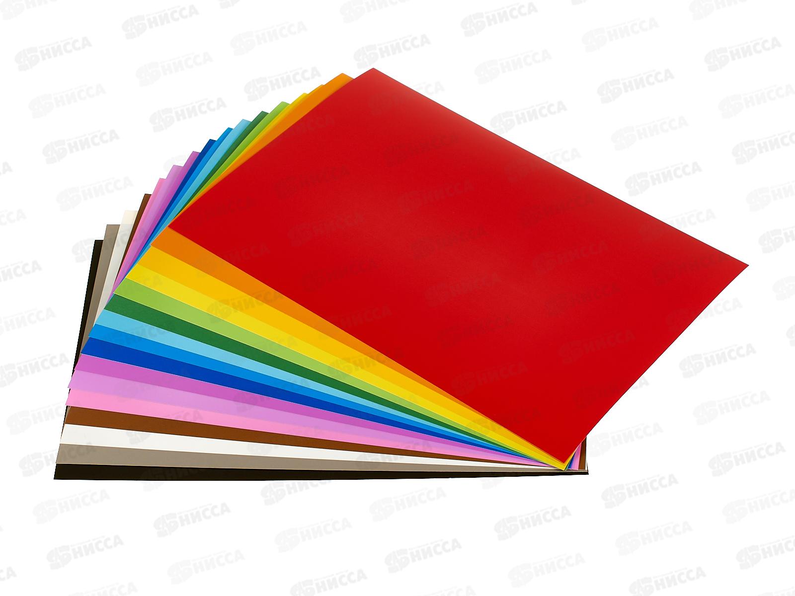 Цветной карт.16цв. 210гр/м2 (мелованный, 2-х ст-й) Р22029-9