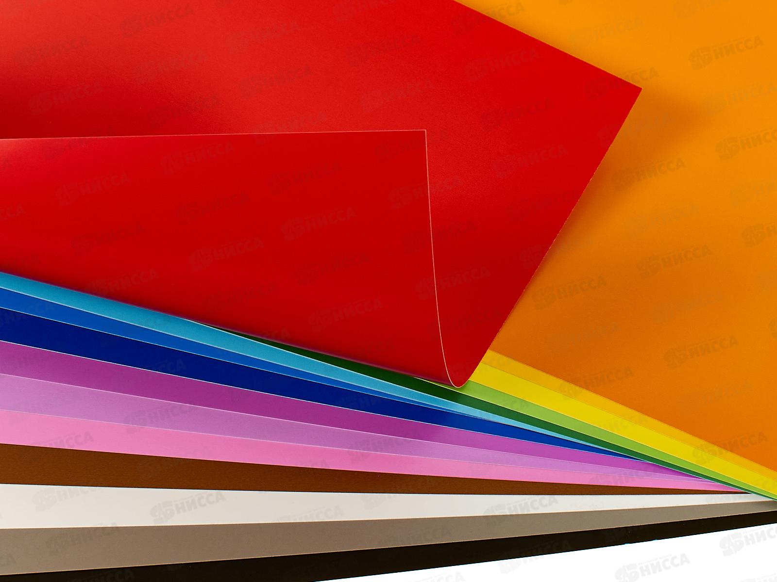 Цветной карт.16цв. 210гр/м2 (мелованный, 2-х ст-й) Р22029-9