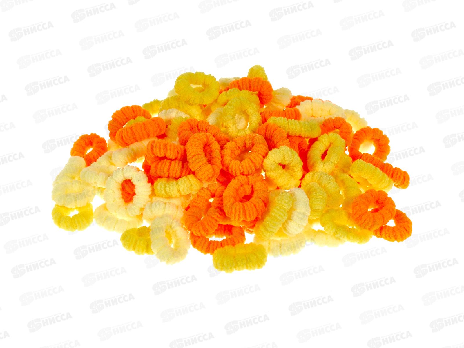 Резинка  д/в &quotМиндаль&quot желтый и оранжевый 2см 545-0261