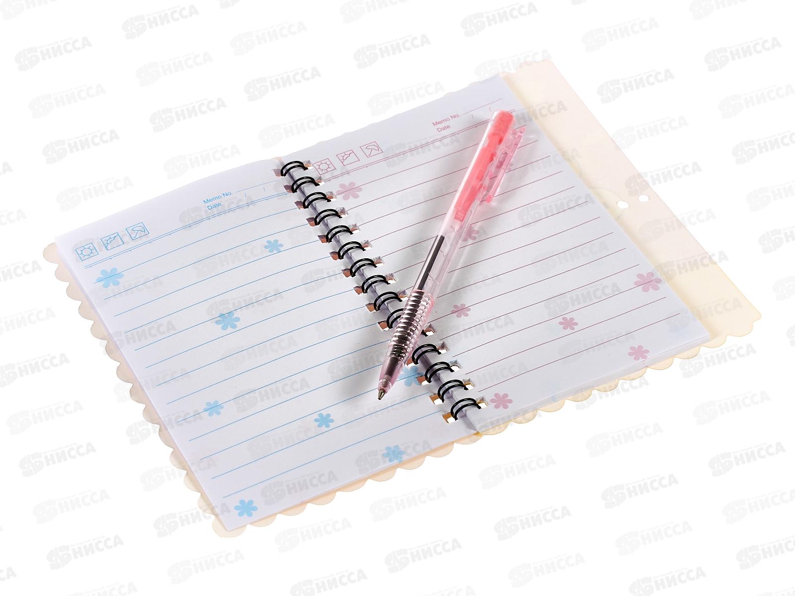 Блокнот с ручкой А6 30л. Зверята уп12/720шт Р21548-14