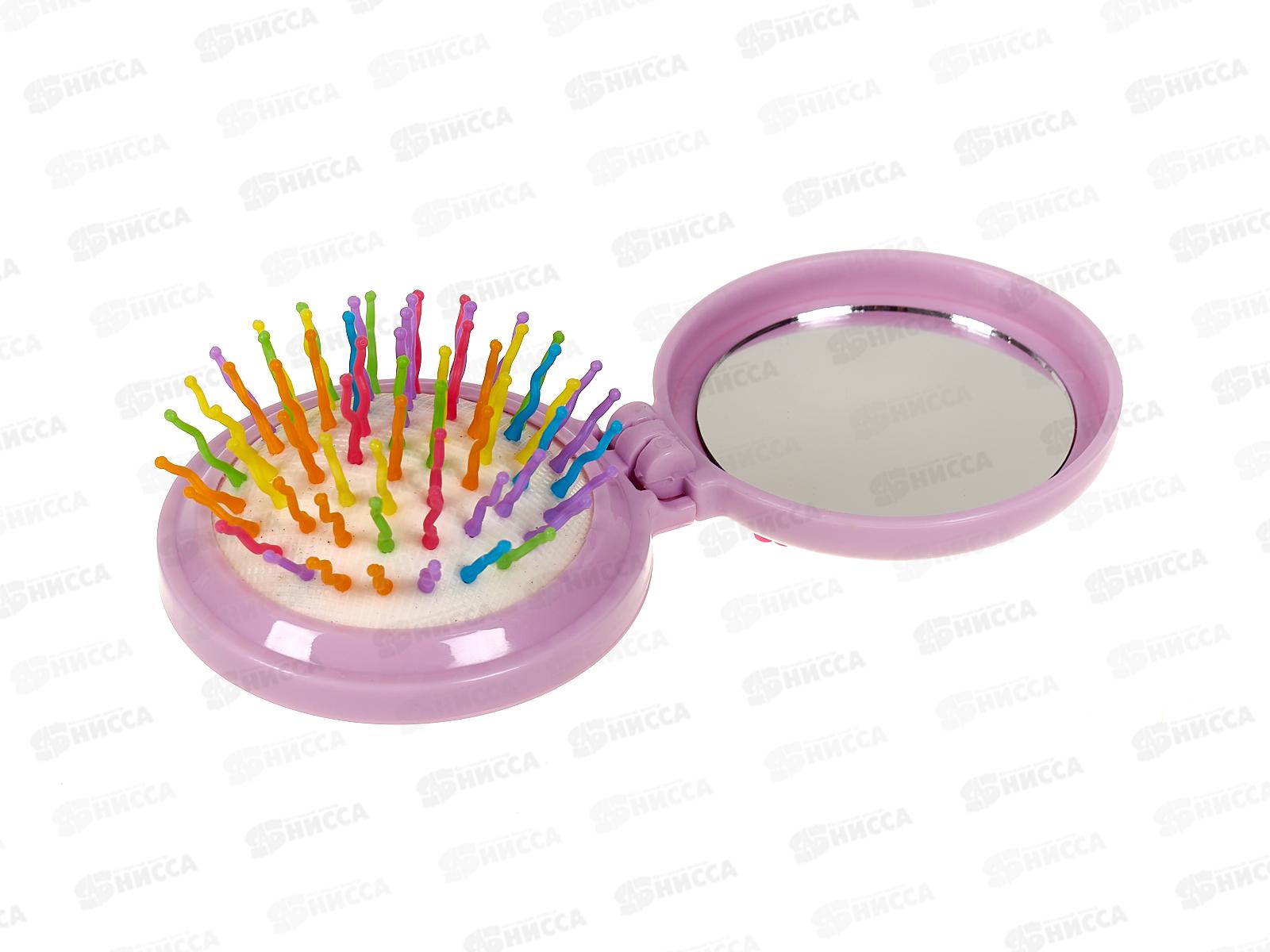 Расческа &quotBarbariska&quot дет складная с зеркалом 675-007