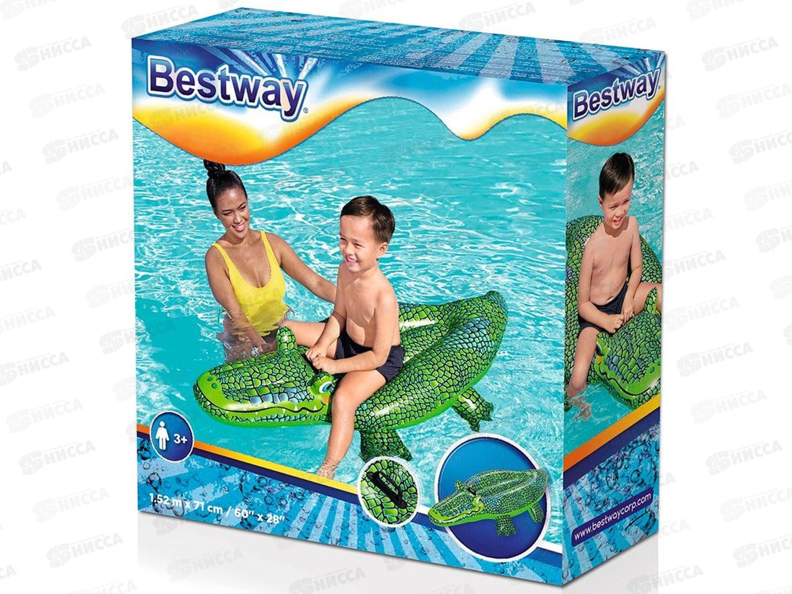 Над. игрушка Крокодил, райдер 152*71см Bestway 41477  *12