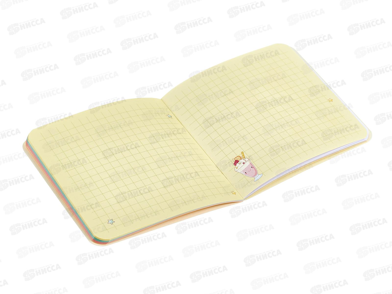 Блокнот 32л 13*13см Корги-2 (мятный)